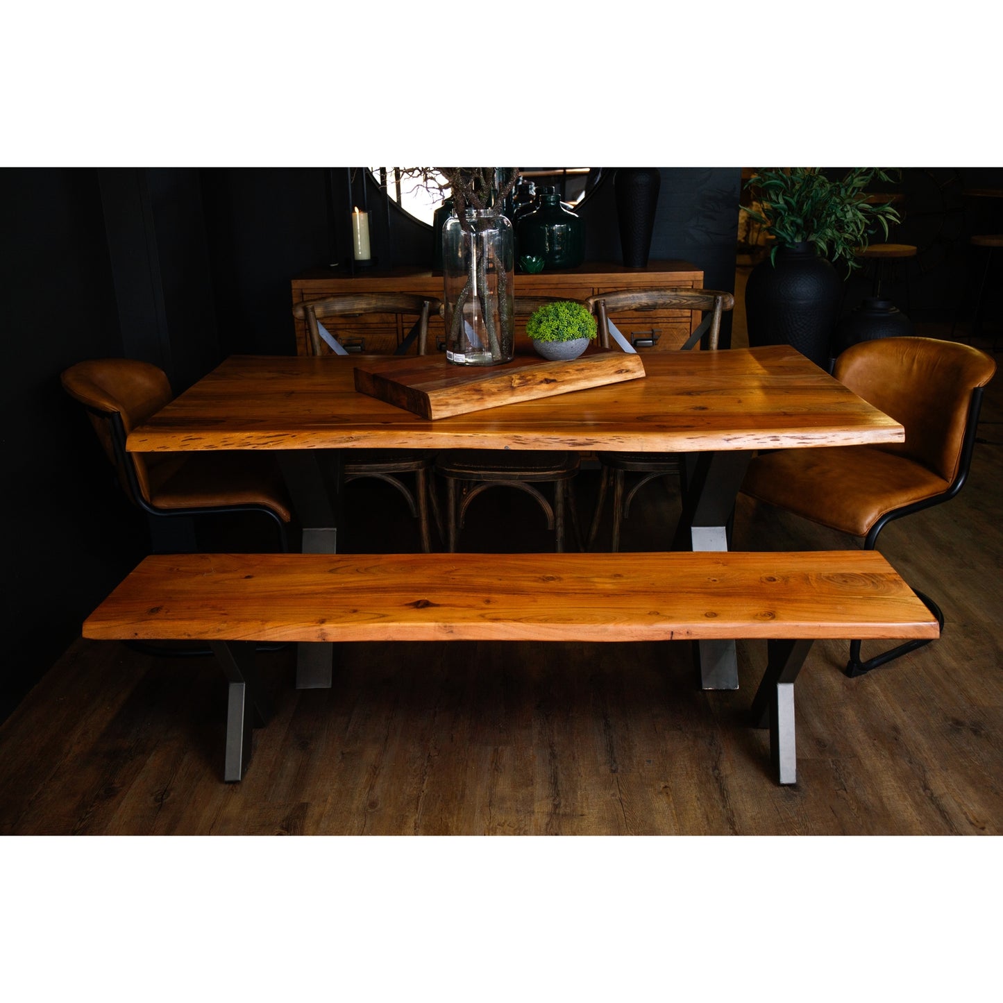 Live Edge Collection Large Dining Table