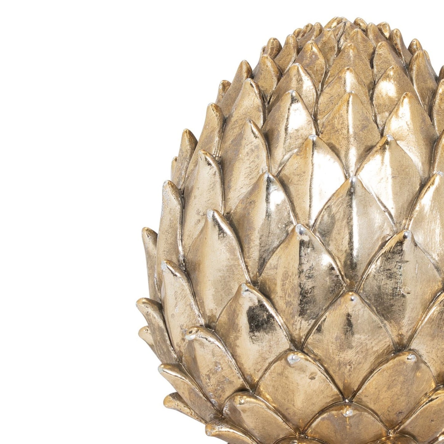 Large Gold Pinecone Finial - Luxe Home Comforts