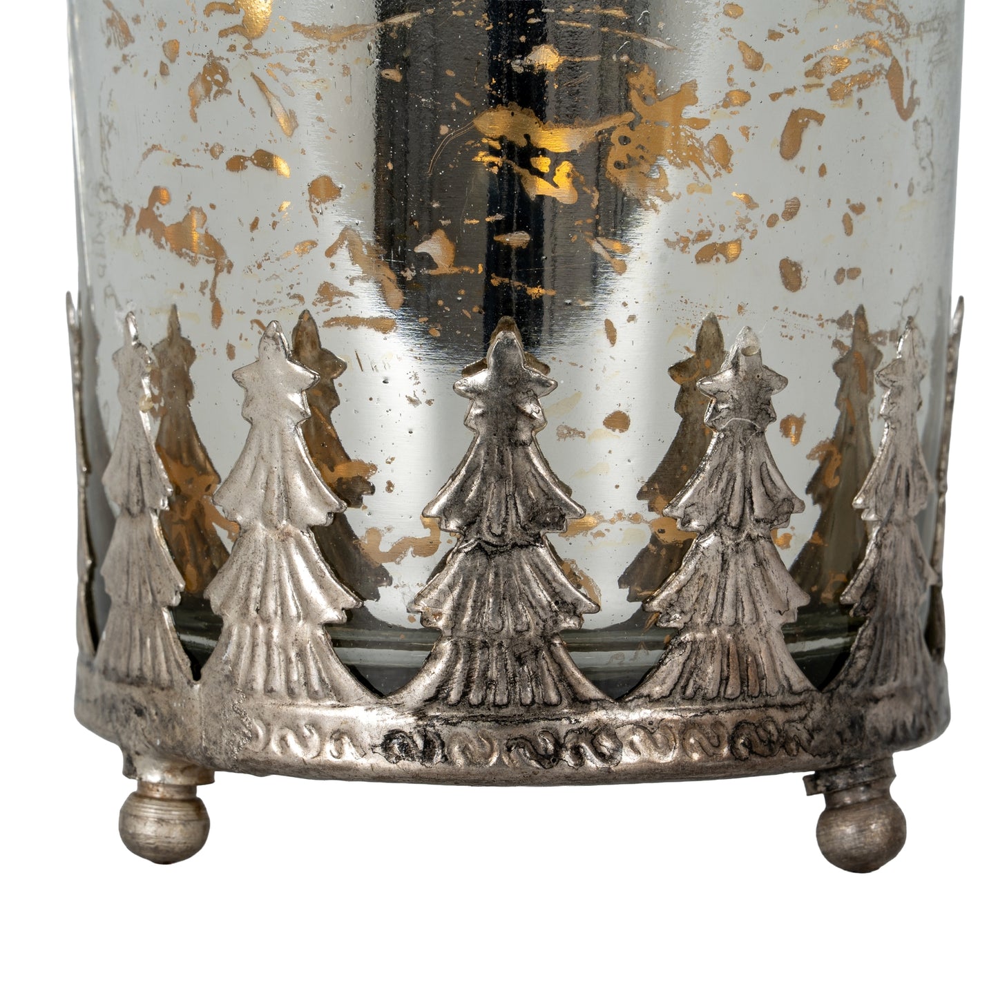 The Lustre Collection Christmas Large Candle Holder - Luxe Home Comforts