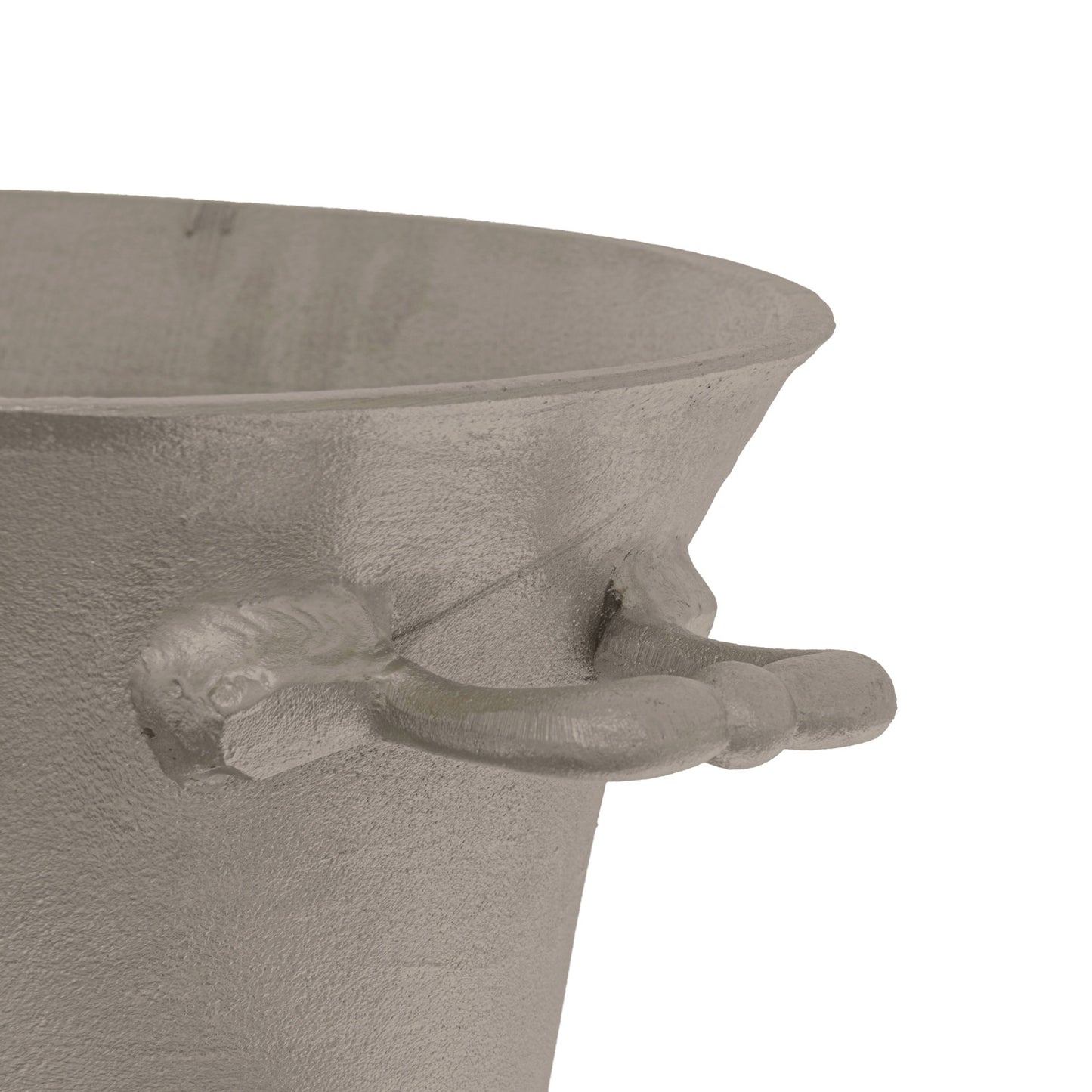 Large Antique Pewter Champagne Cooler - Luxe Home Comforts