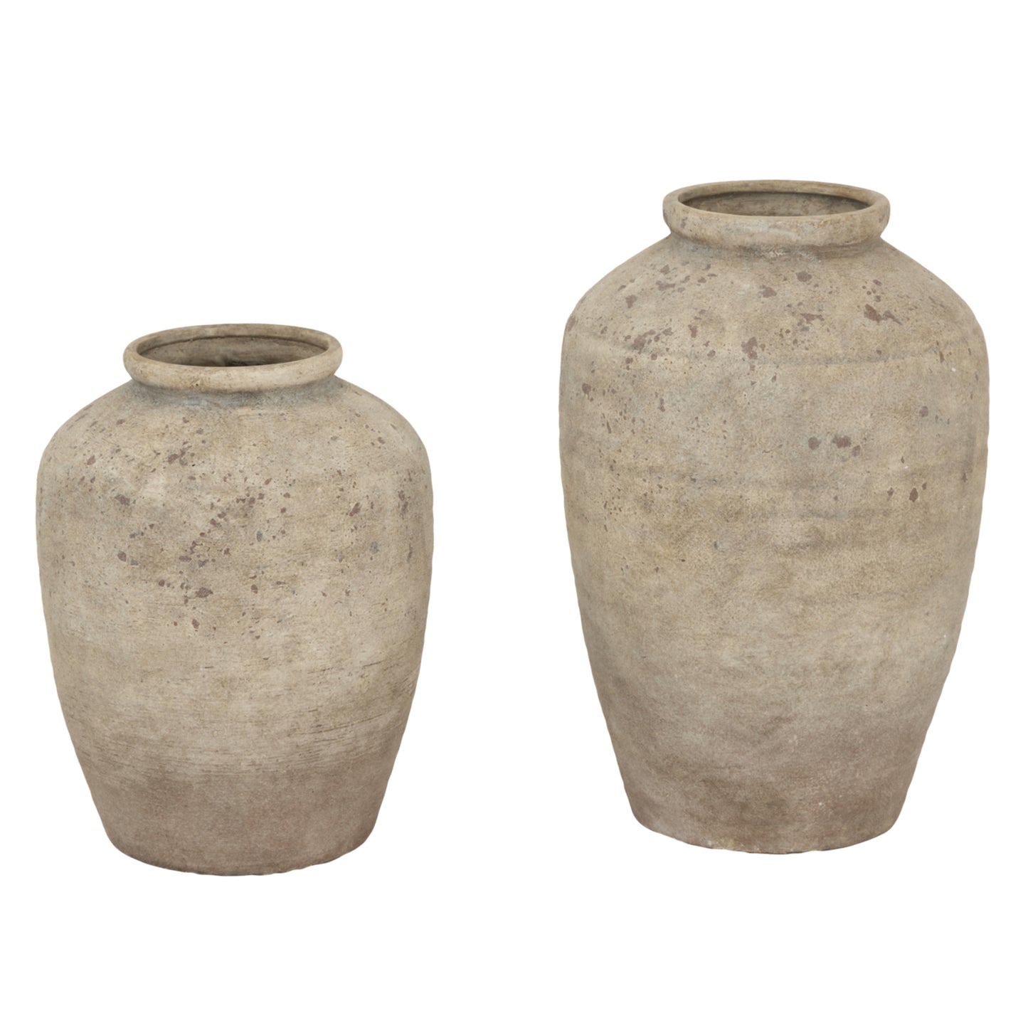 Deruta Mottled Vase