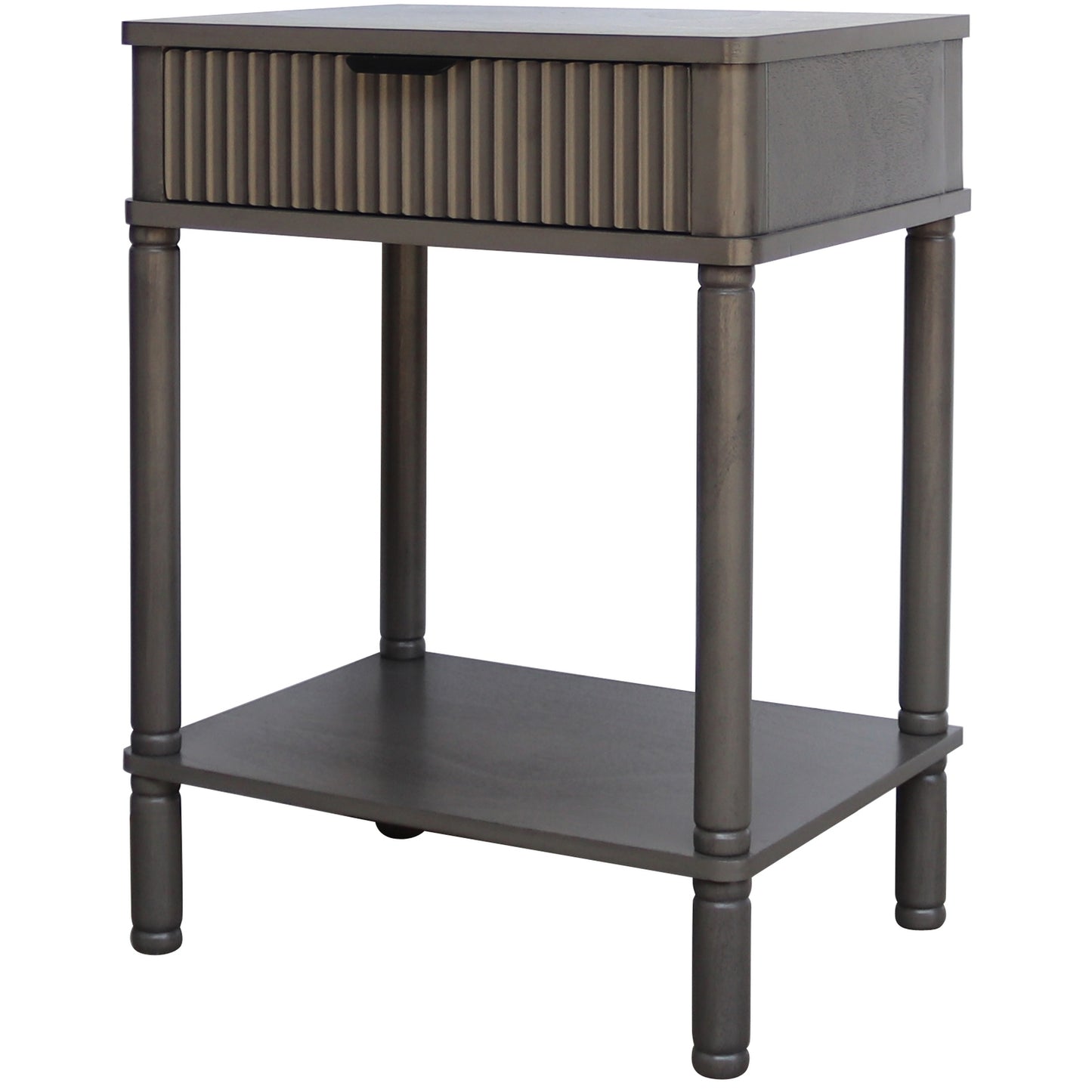 Reed Collection 1 Drawer Side Table - Luxe Home Comforts