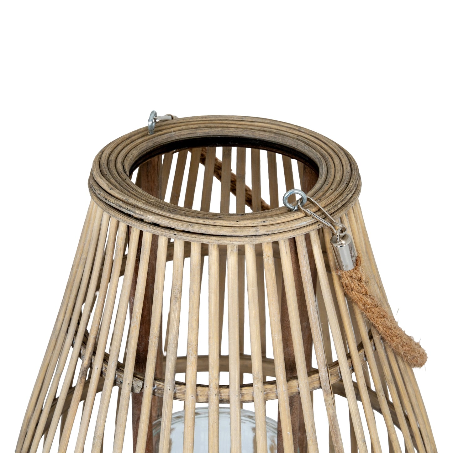 Large Ellipse Lantern With Glass Holder