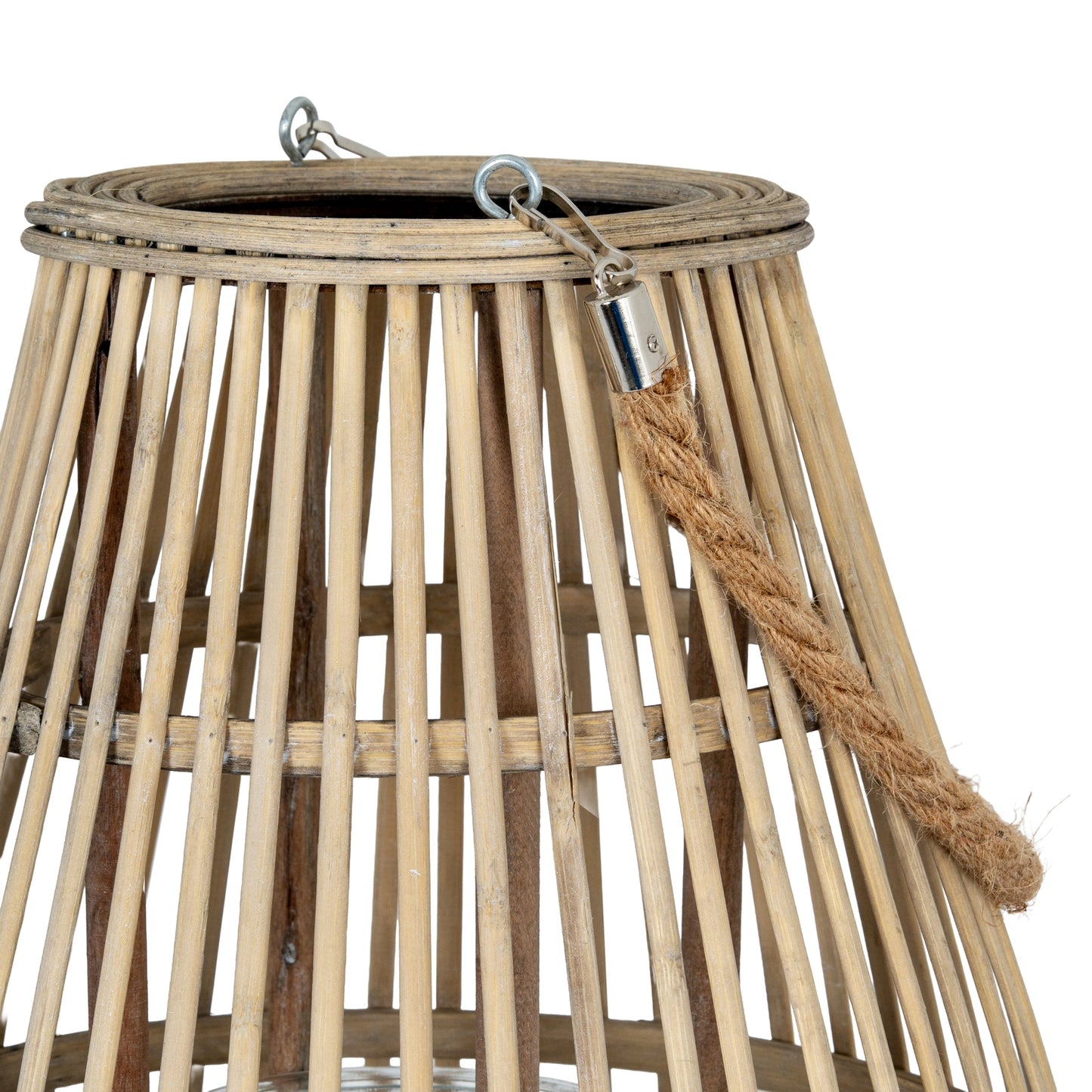 Large Ellipse Lantern With Glass Holder