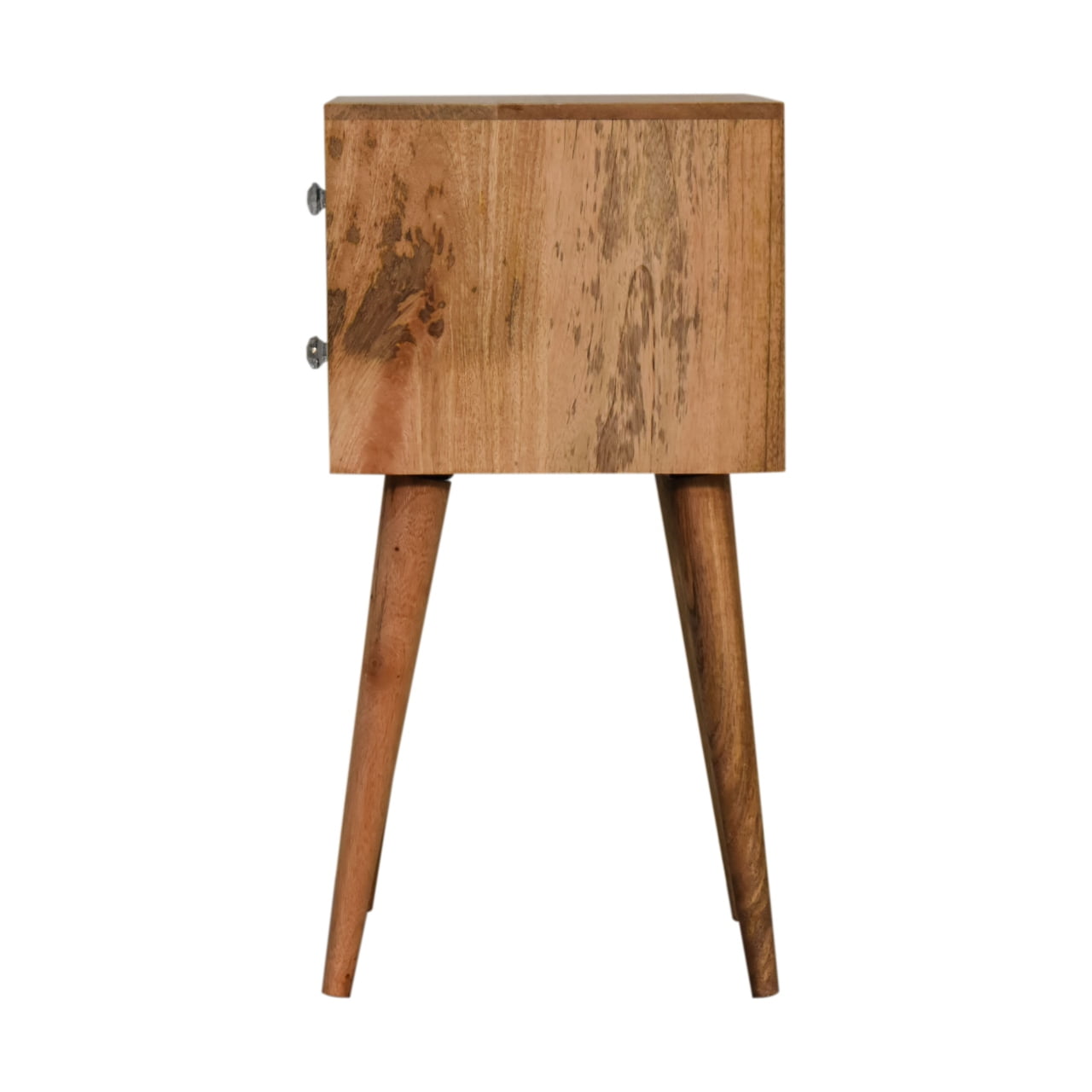 Mini Bone Inlay 2 Drawer Bedside Table
