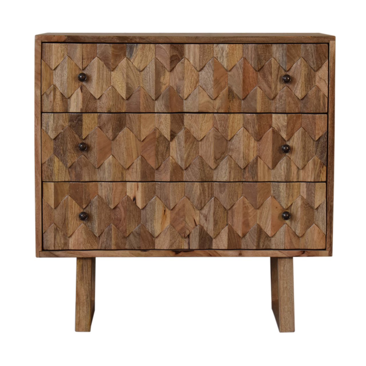 U-Shape Pineapple Chest Of Drawers