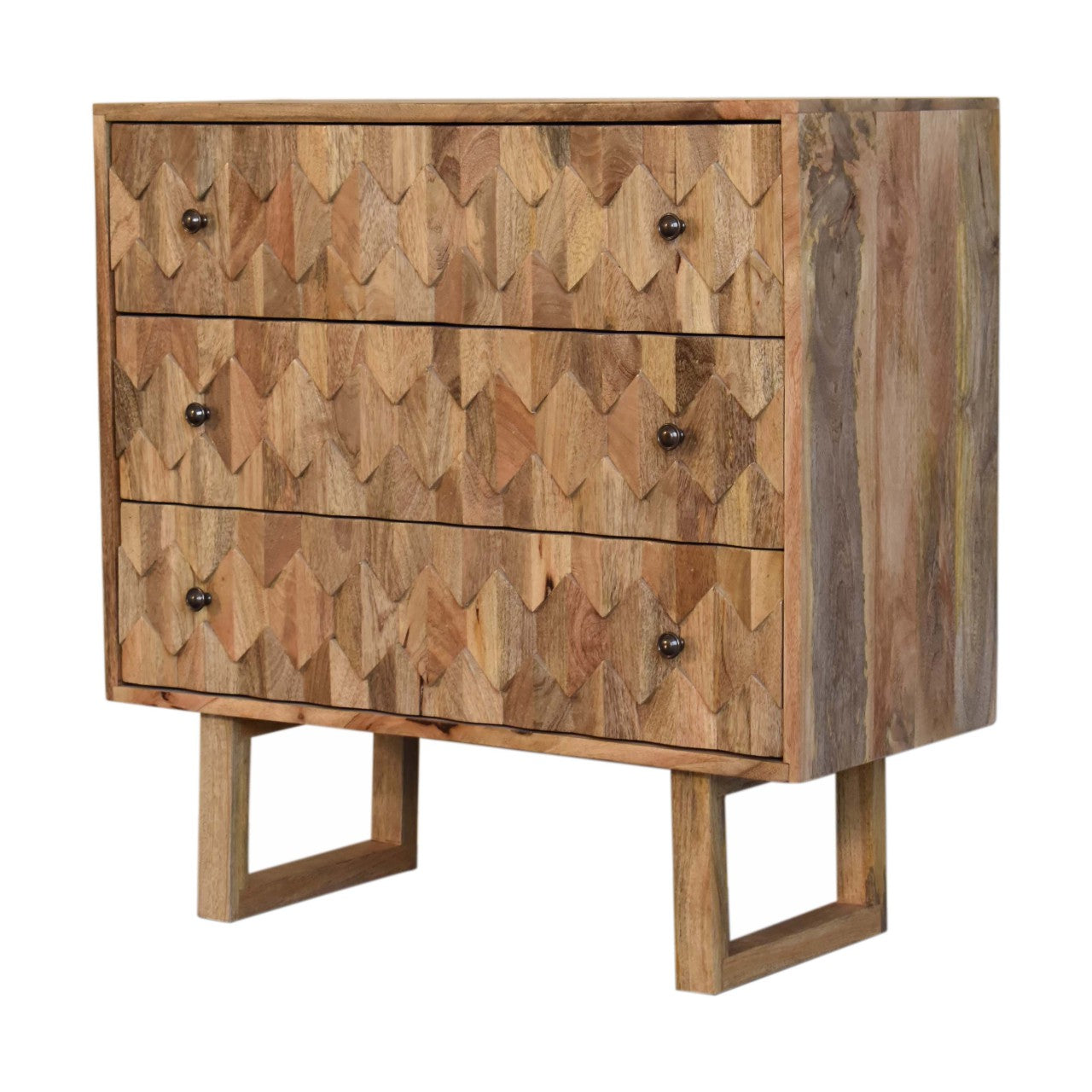 U-Shape Pineapple Chest Of Drawers