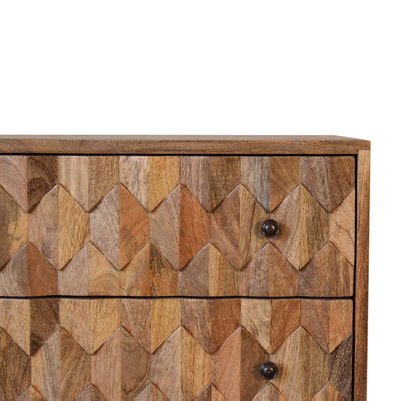 U-Shape Pineapple Chest Of Drawers