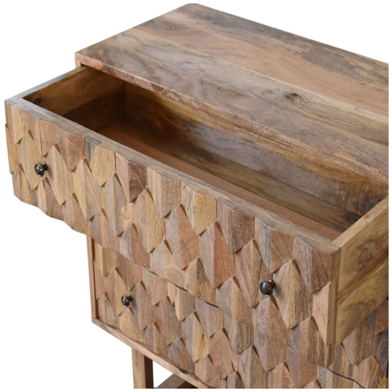 U-Shape Pineapple Chest Of Drawers