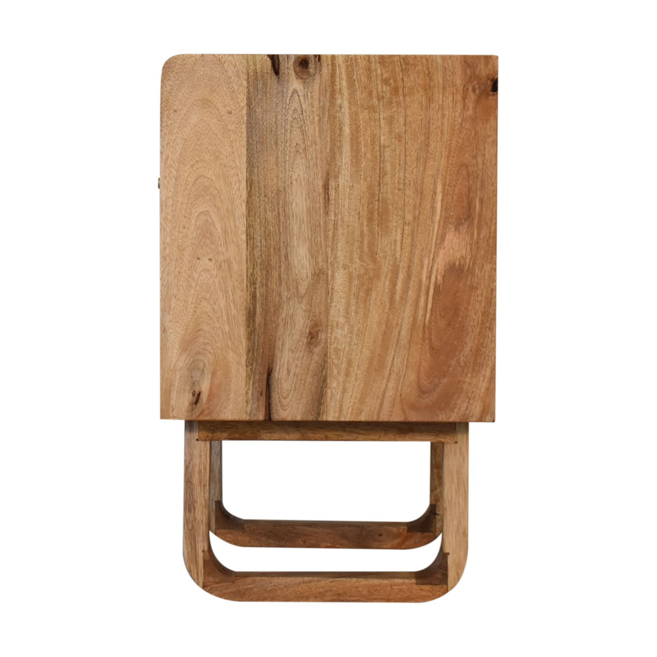U-Shape Sunrise Open Slot Bedside Table