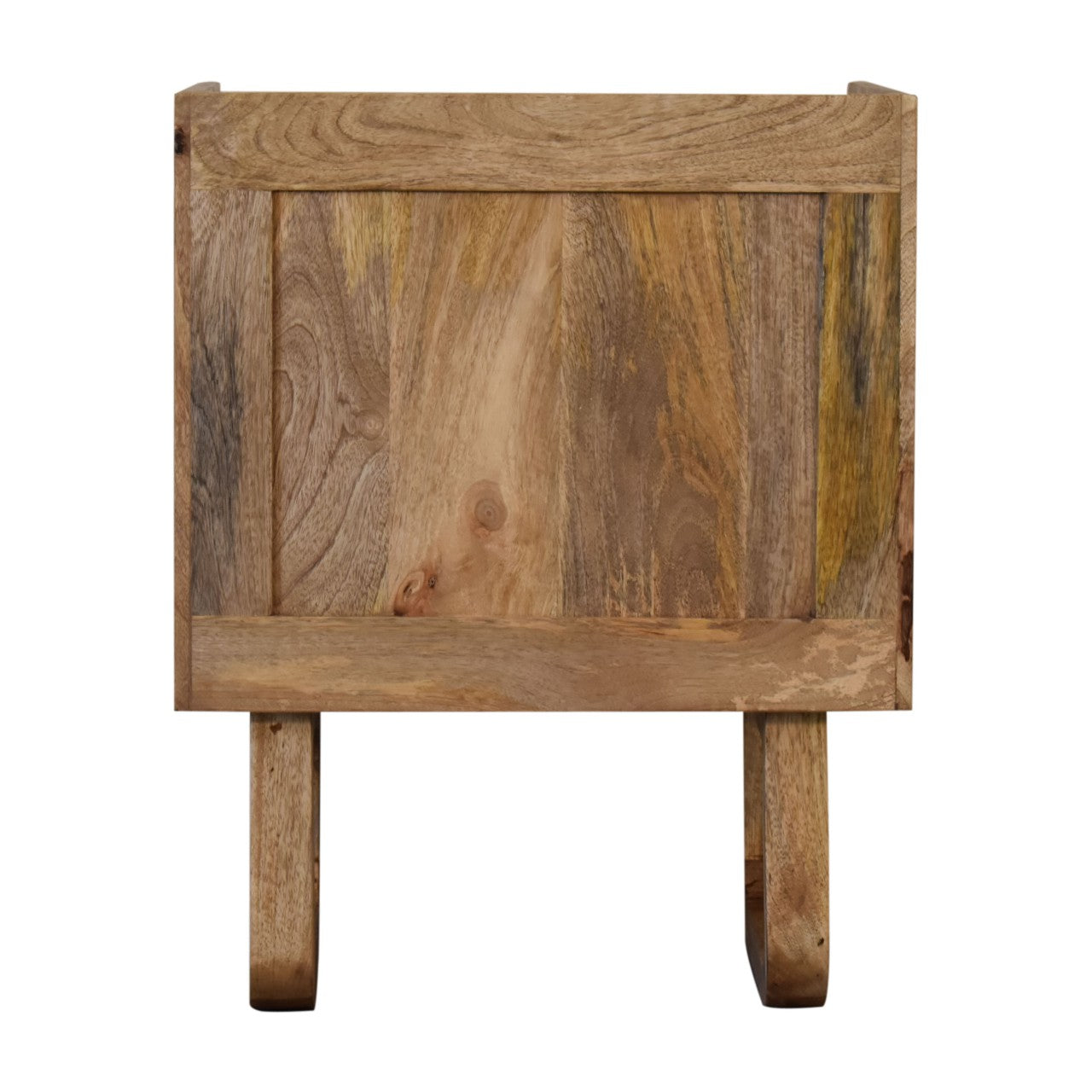 U-Shape Sunrise Open Slot Bedside Table