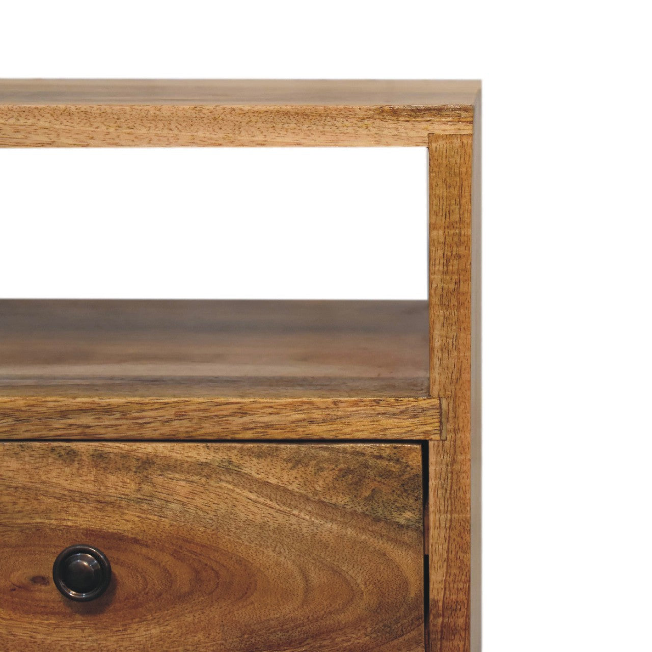 Mini Oak-ish Classic Open Bedside Table