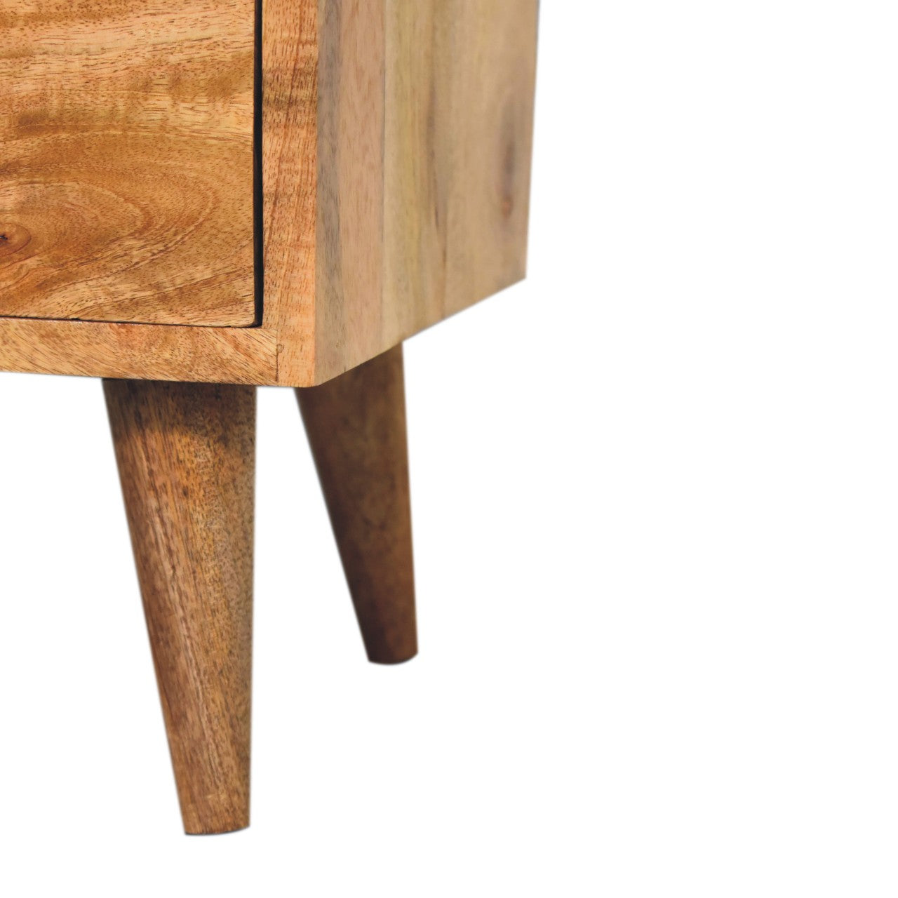 Mini Oak-ish Classic Open Bedside Table