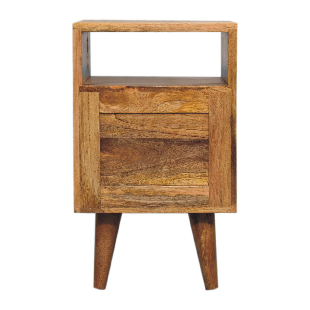 Mini Oak-ish Classic Open Bedside Table