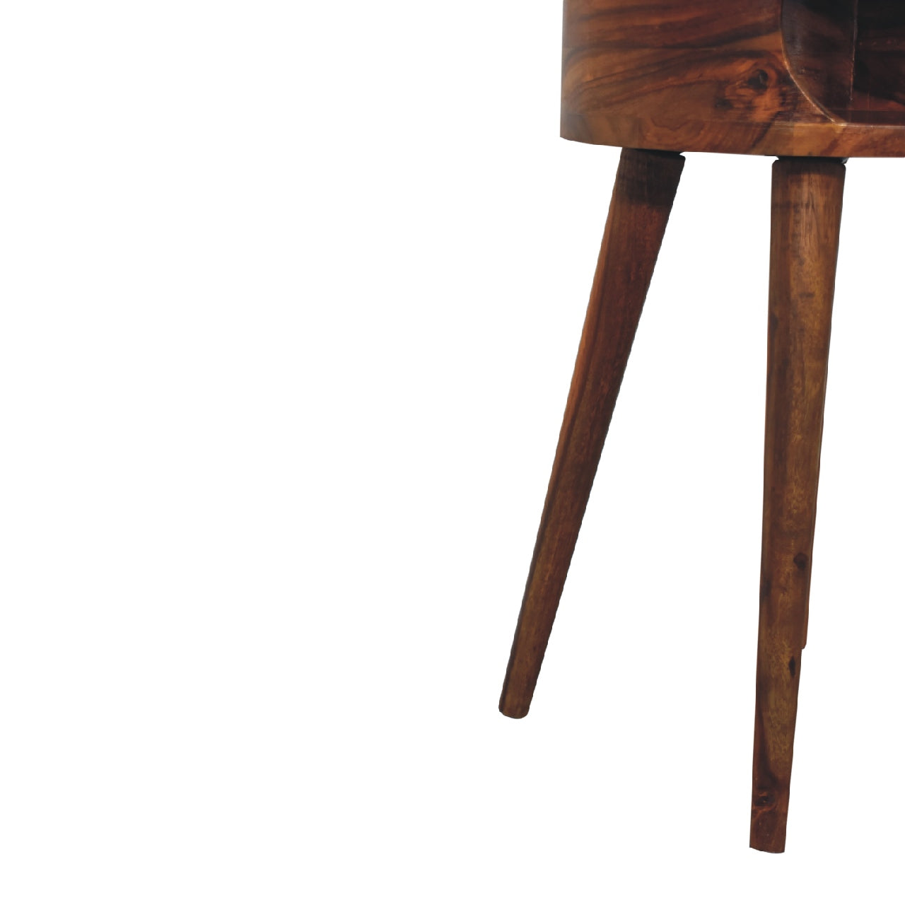 Alina Open Honey Bedside Table