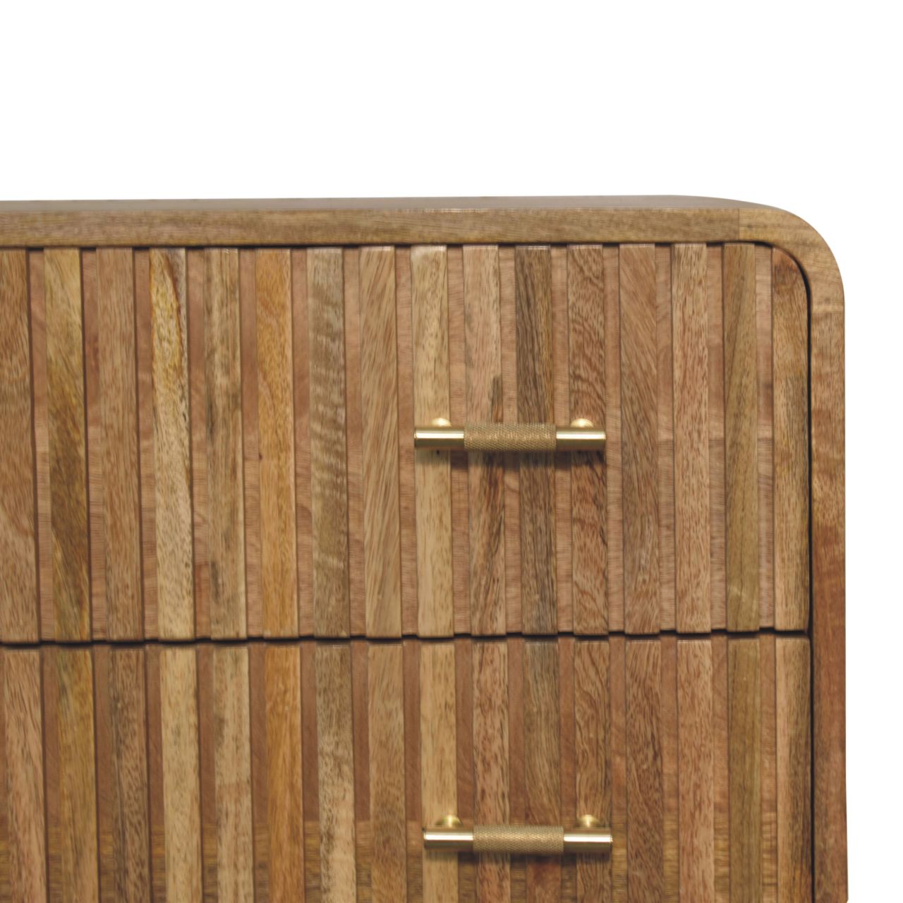 T-bar Ridged Chest Of Drawers