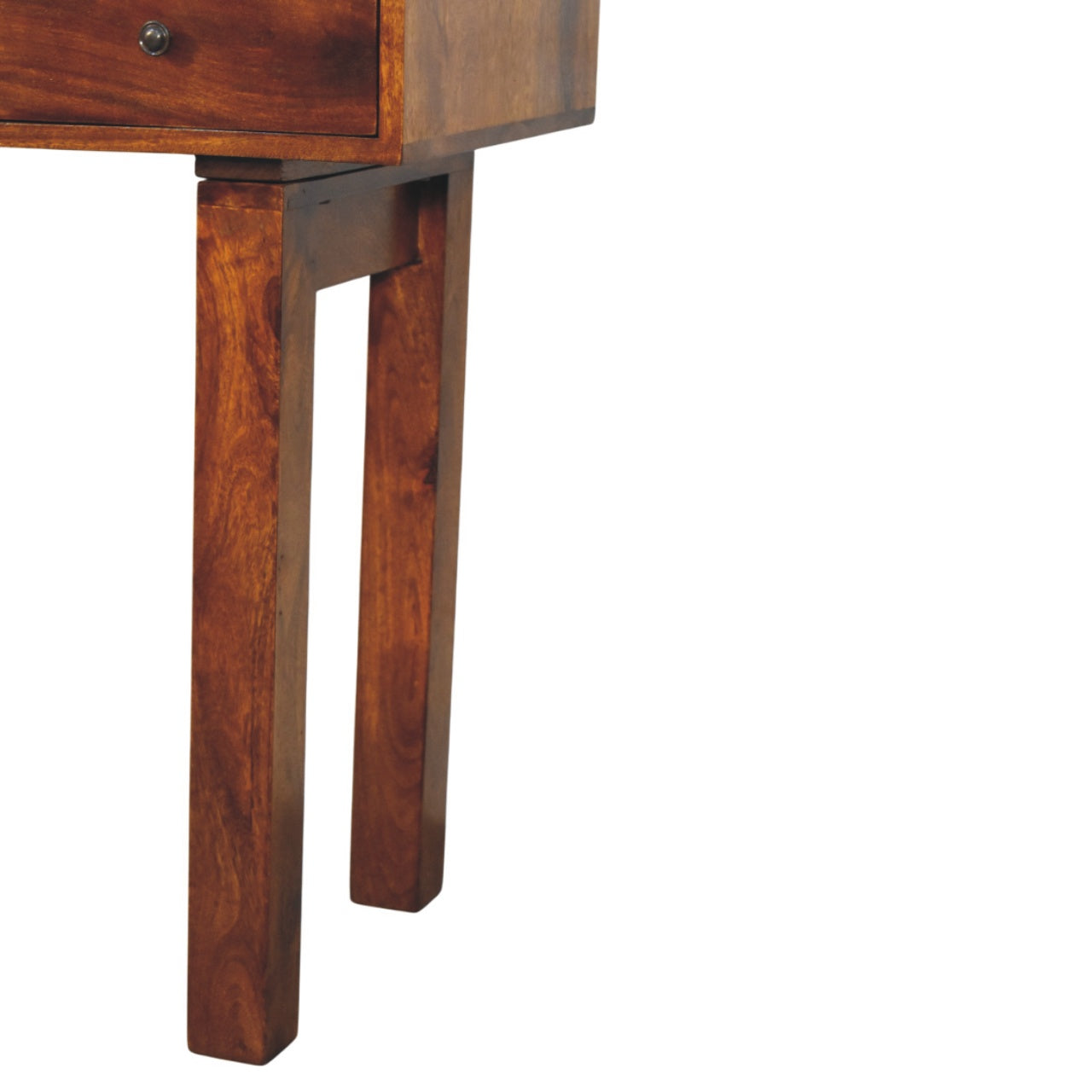 Tula 1 Drawer Chestnut Writing Desk