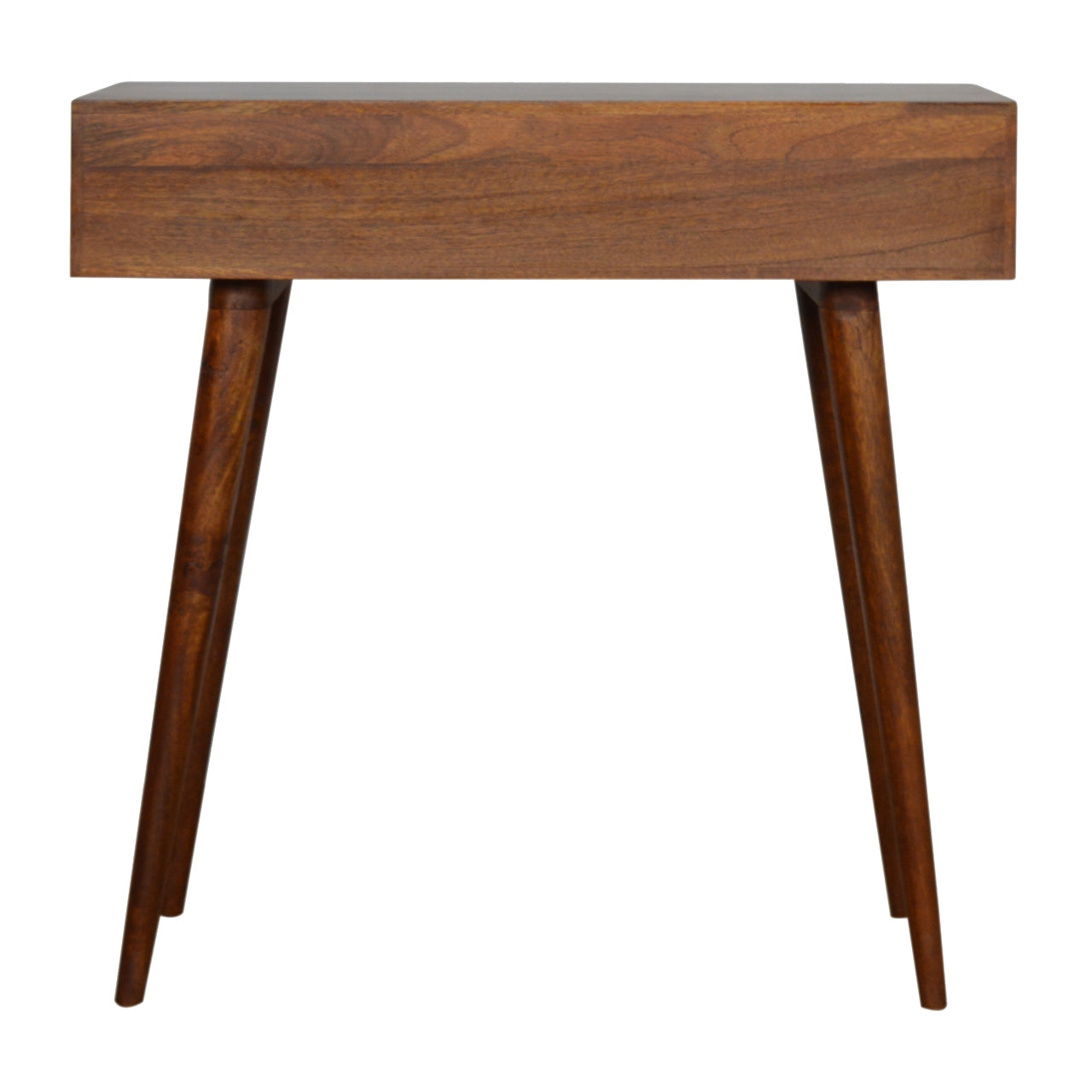 Tile Carve Chestnut Console Table