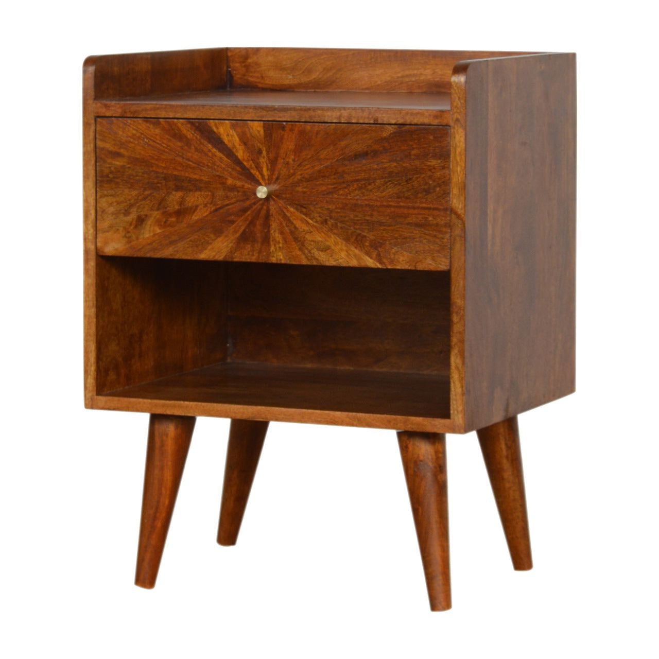 Sunrise Chestnut Bedside Table