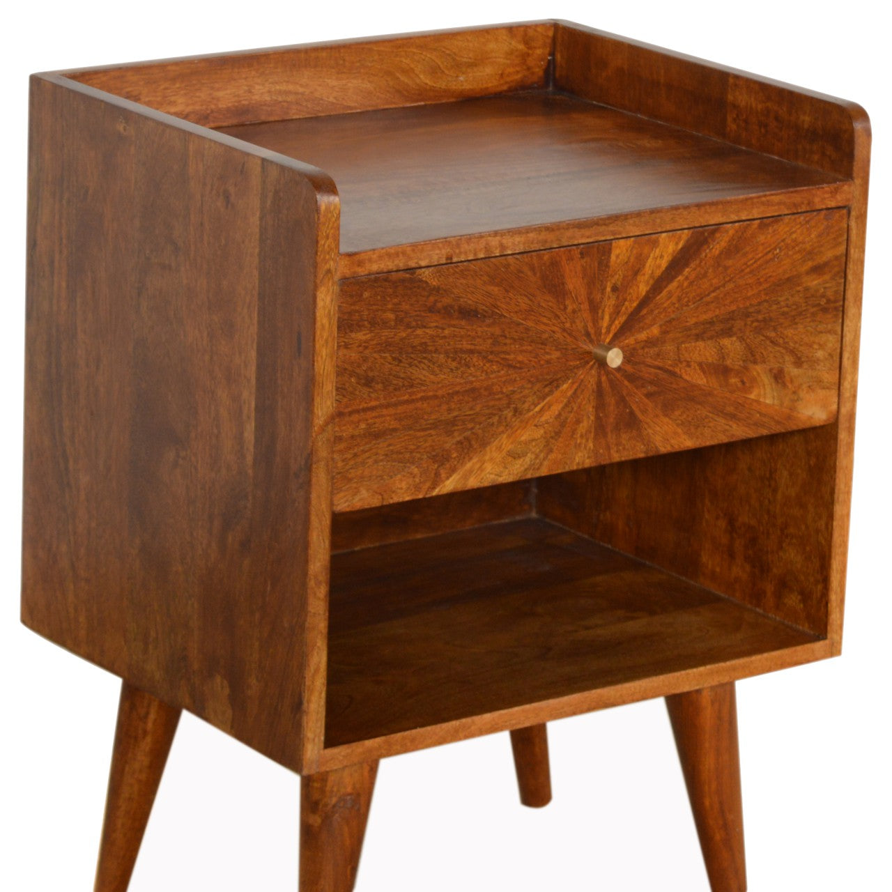 Sunrise Chestnut Bedside Table