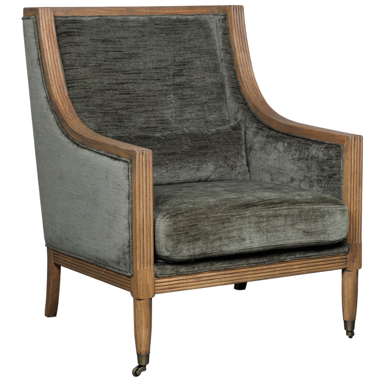 Albury Olive Armchair - Luxe Home Comforts