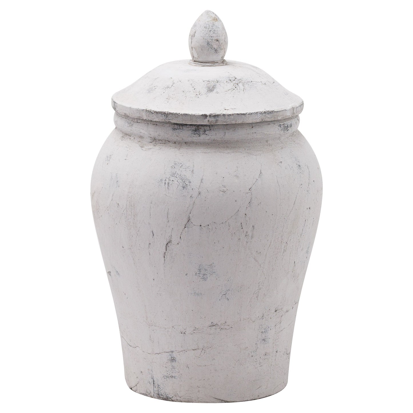 Bloomville Stone Ginger Jar - Luxe Home Comforts