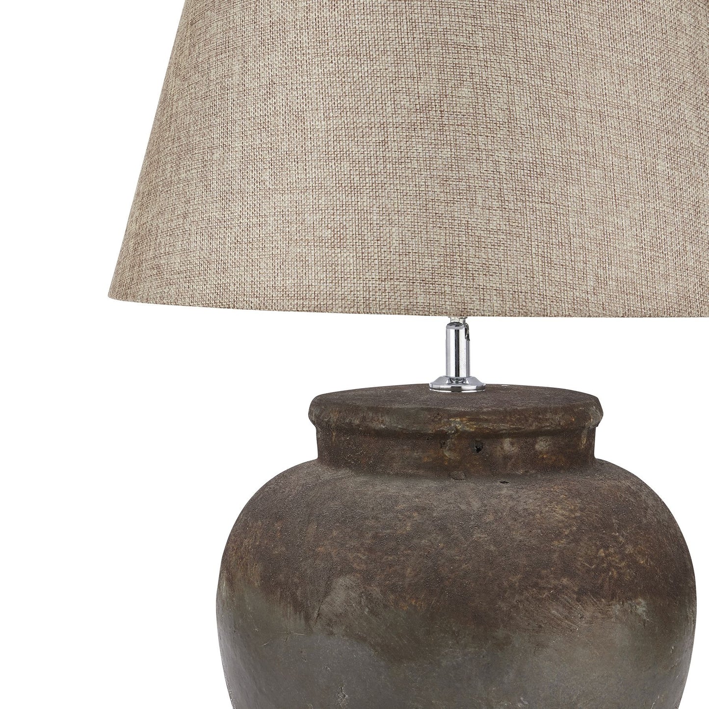 Castello Aged Stone Ceramic Table Lamp - Luxe Home Comforts