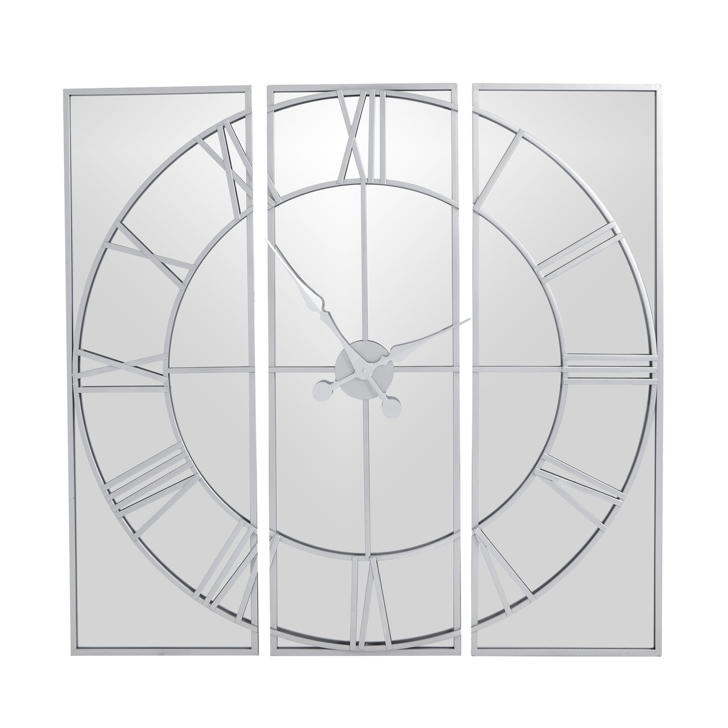 Celina Mirrored Wall Clock - Luxe Home Comforts