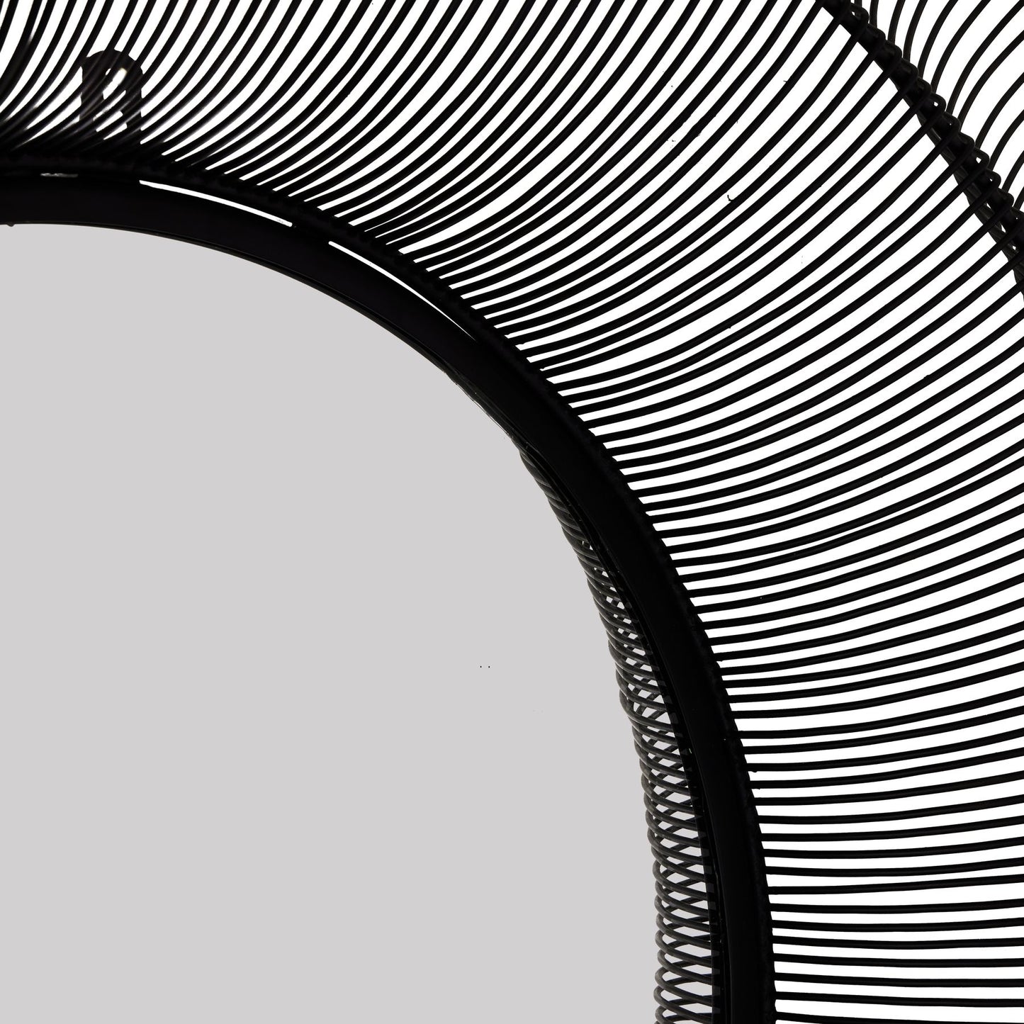 Chico Black Large Wire Mirror - Luxe Home Comforts