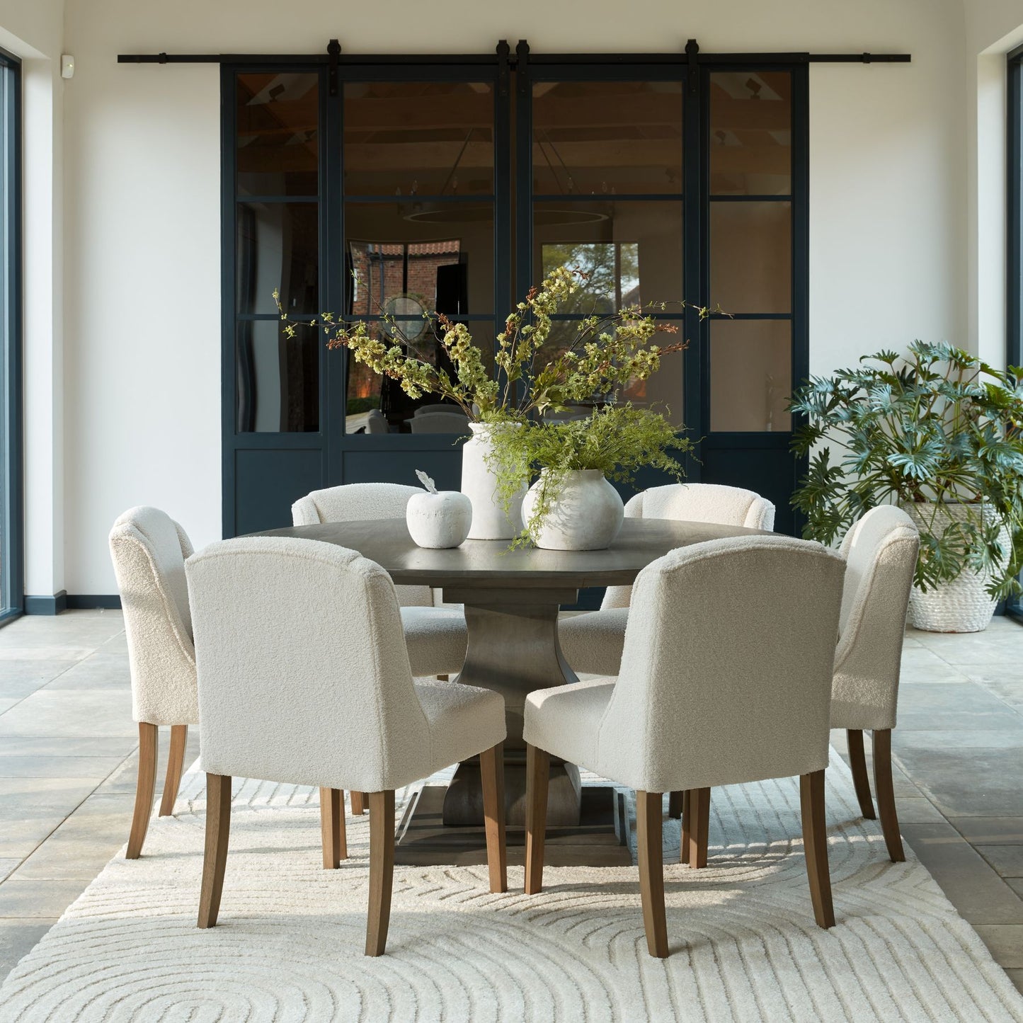 Compton Boucle Dining Chair - Luxe Home Comforts