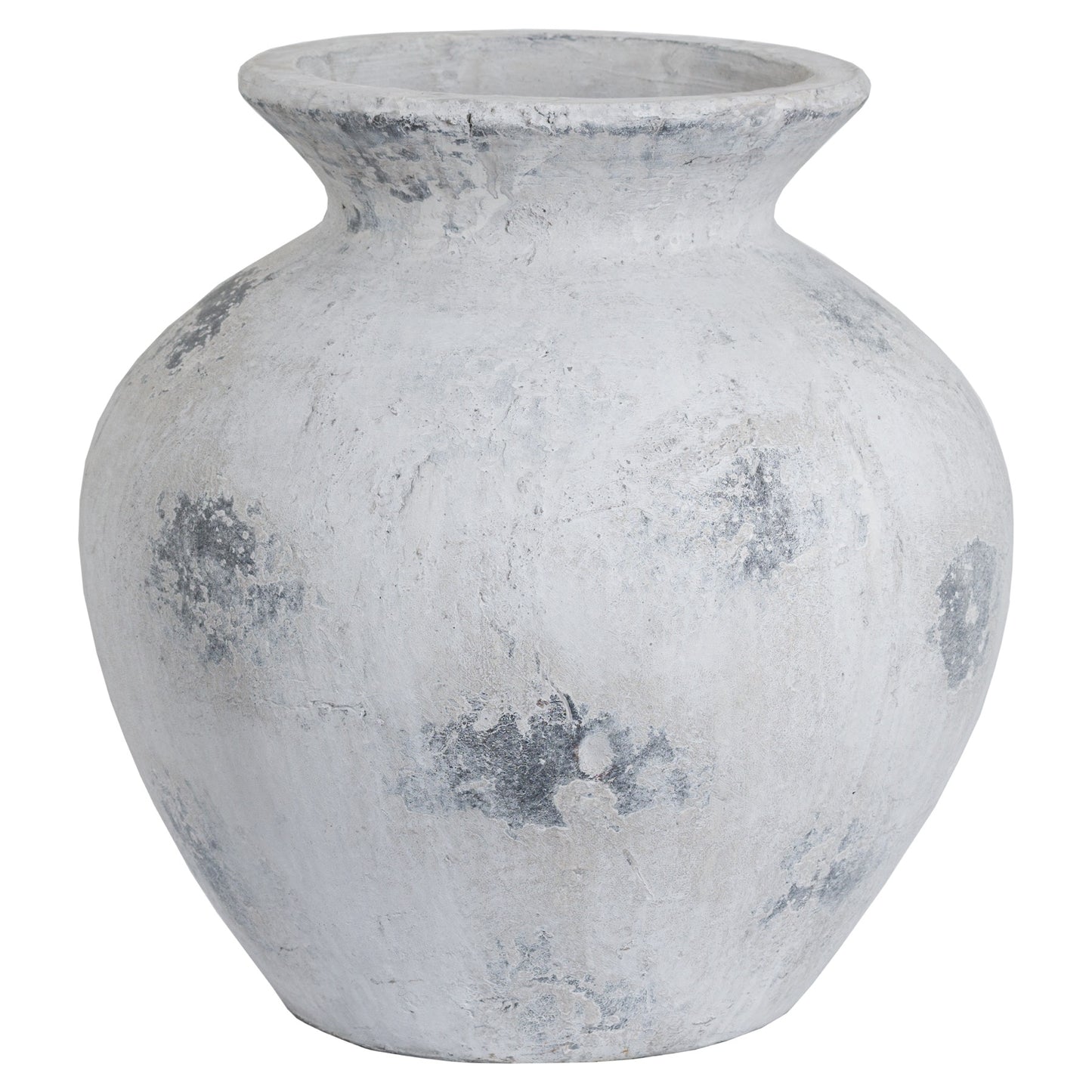 Downton Large Antique White Vase - Luxe Home Comforts