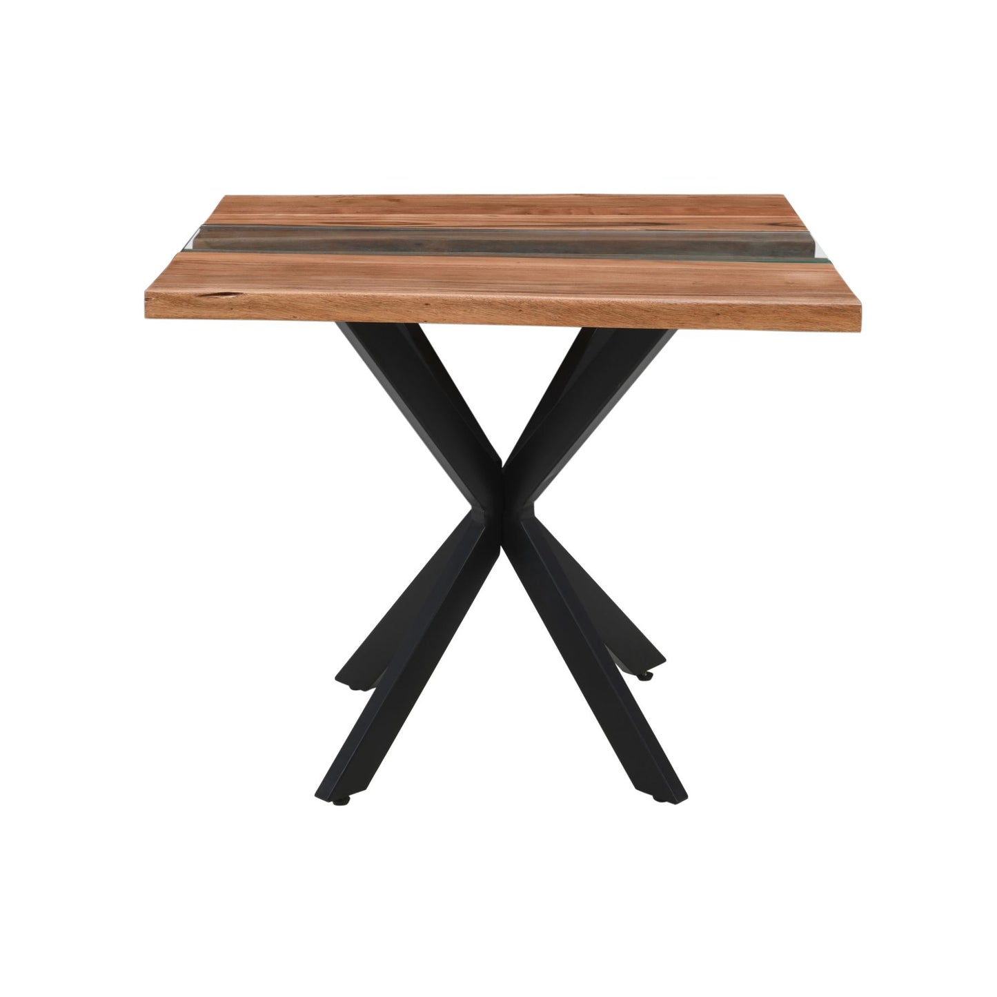 Live Edge Collection Square River Dining Table - Luxe Home Comforts