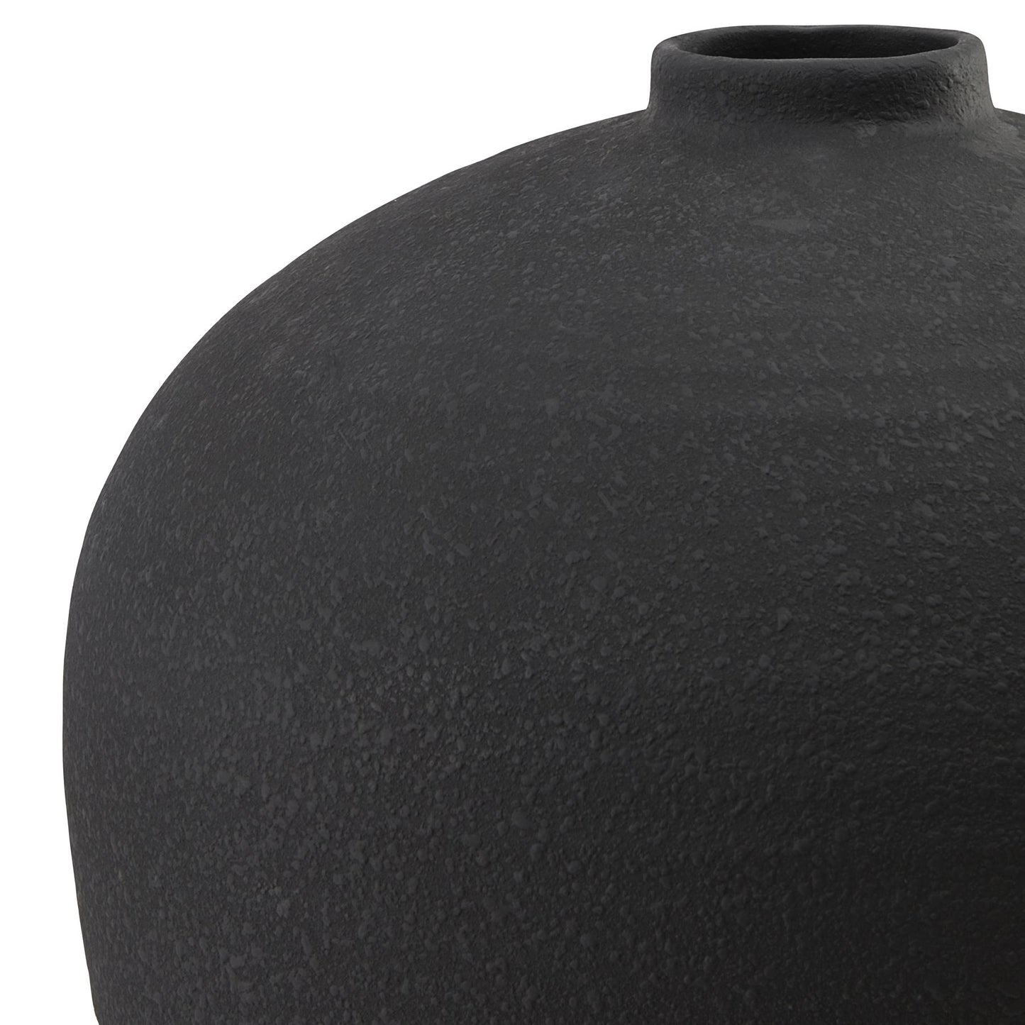 Matt Black Tall Astral Vase - Luxe Home Comforts