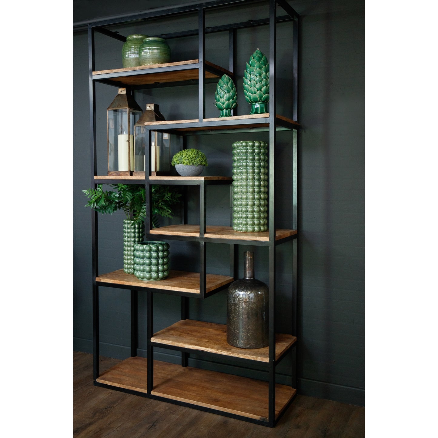 Multi Shelf Industrial Shelf Unit - Luxe Home Comforts