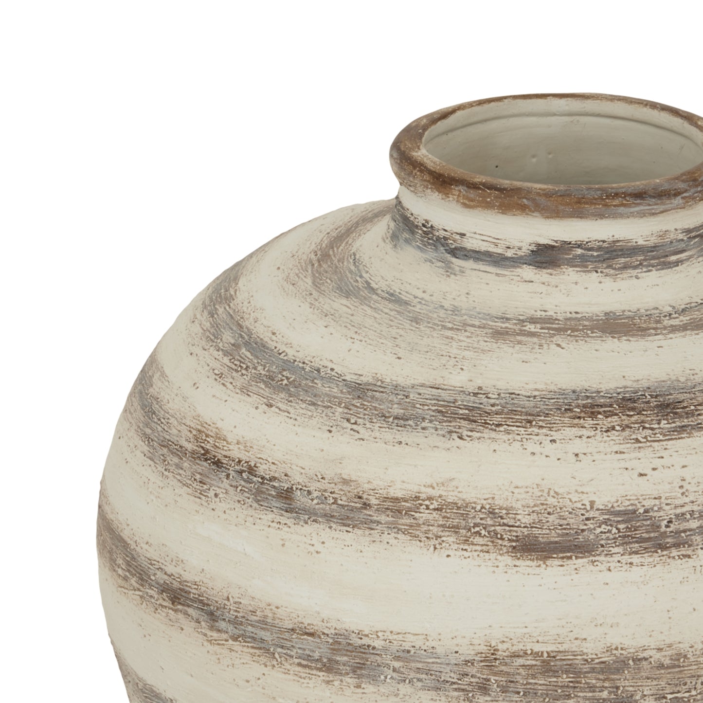Ravello Large Stripe Amfora Vase - Luxe Home Comforts