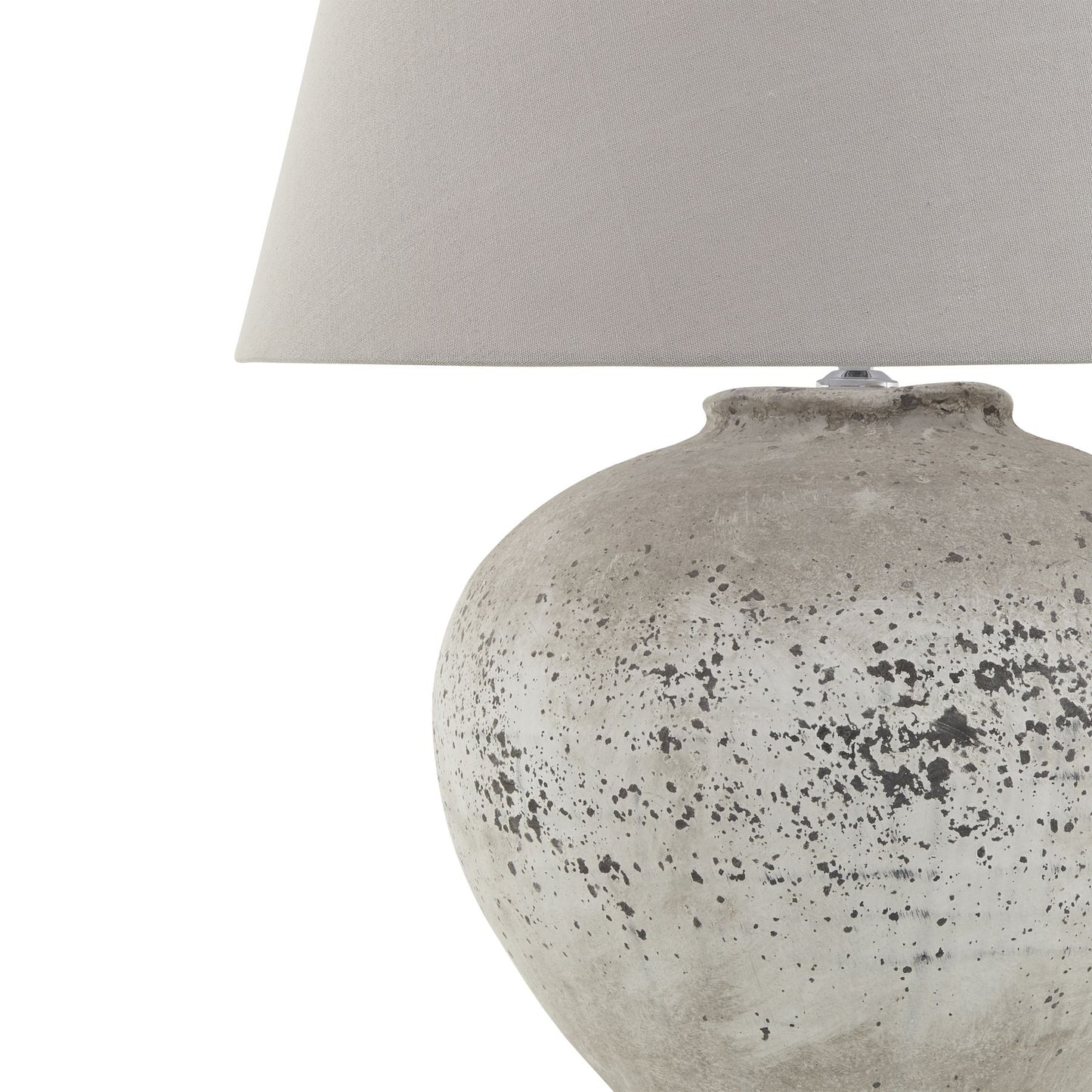 Regola Large Stone Ceramic Lamp - Luxe Home Comforts
