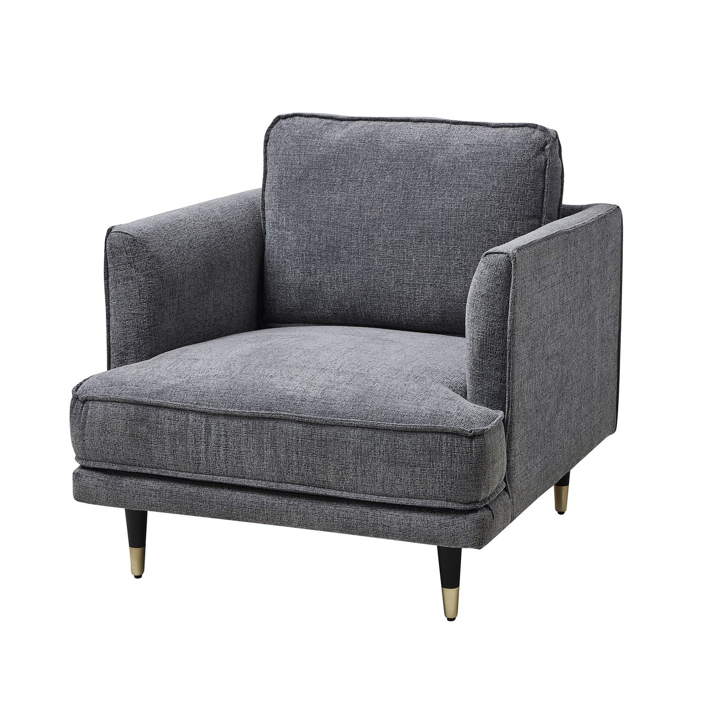Richmond Grey Large Arm Chair - Luxe Home Comforts