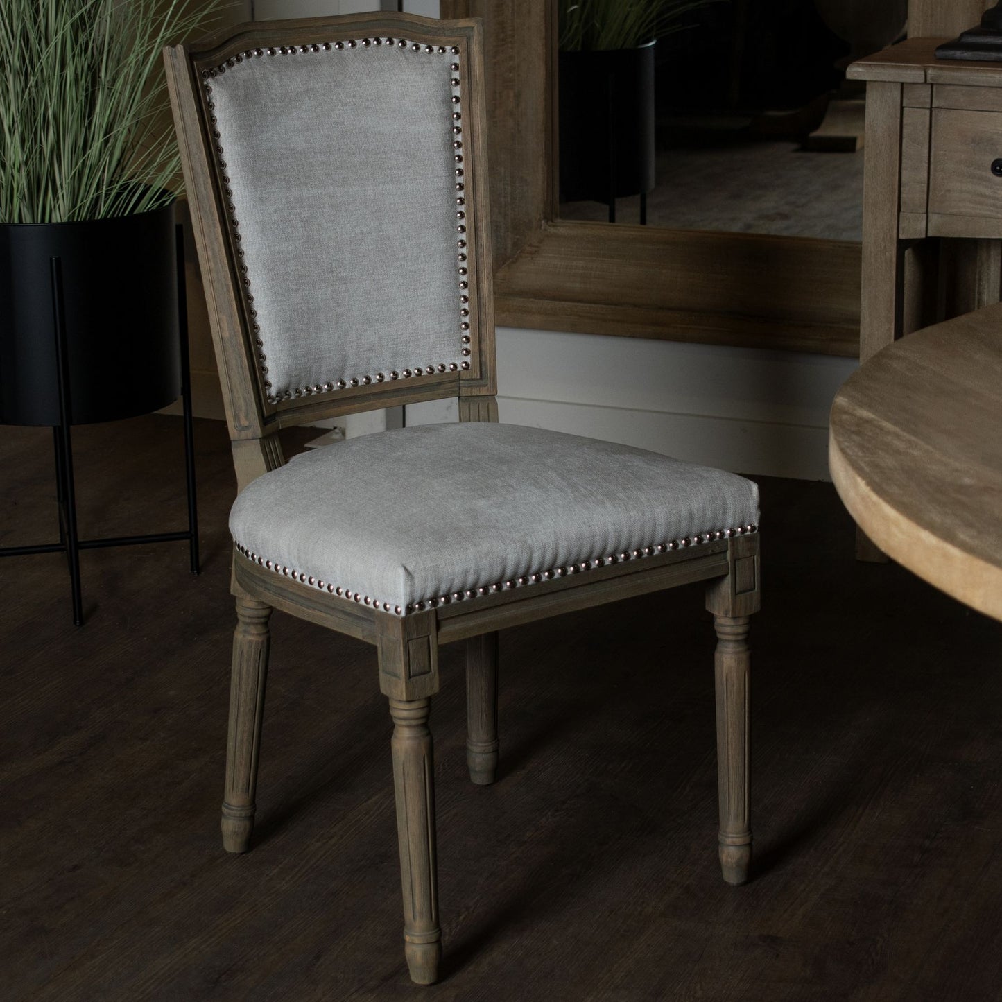 Ripley Grey Dining Chair - Luxe Home Comforts