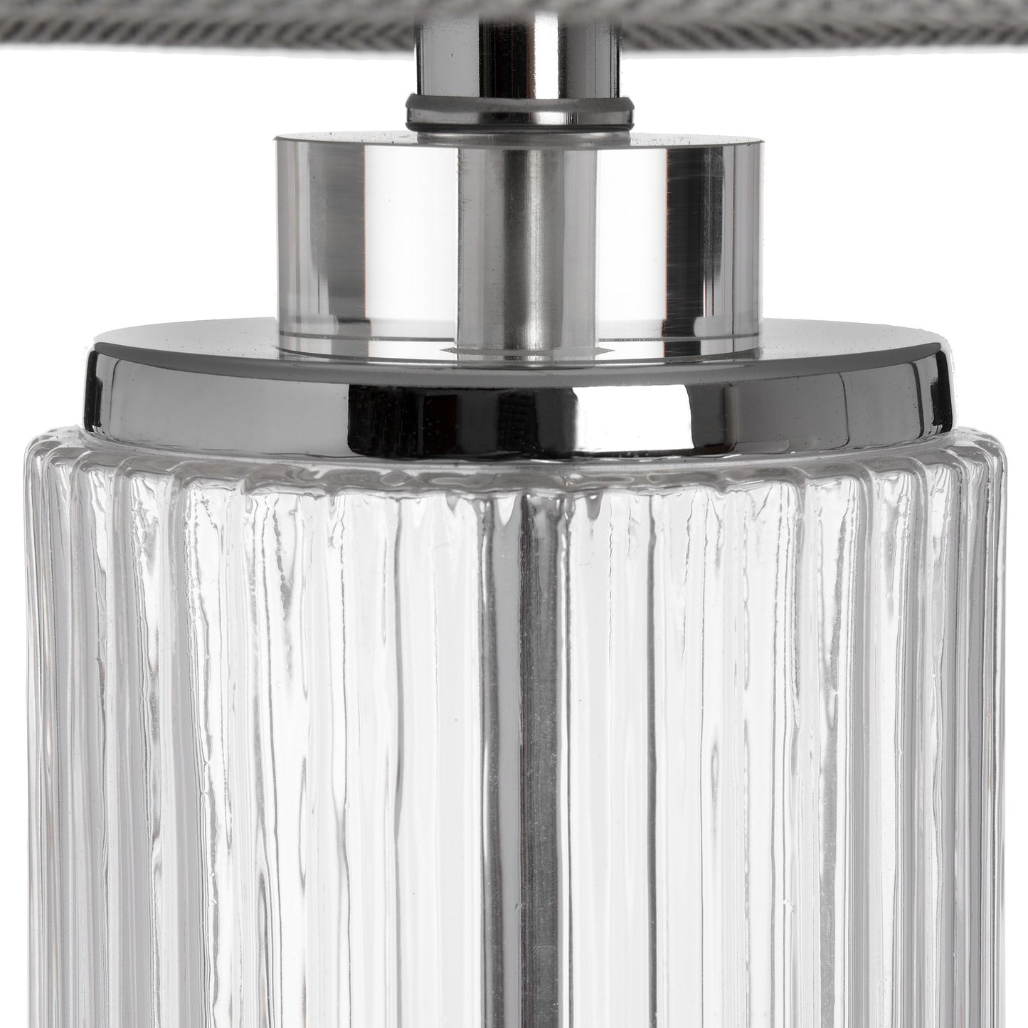 Roma Glass Table Lamp - Luxe Home Comforts