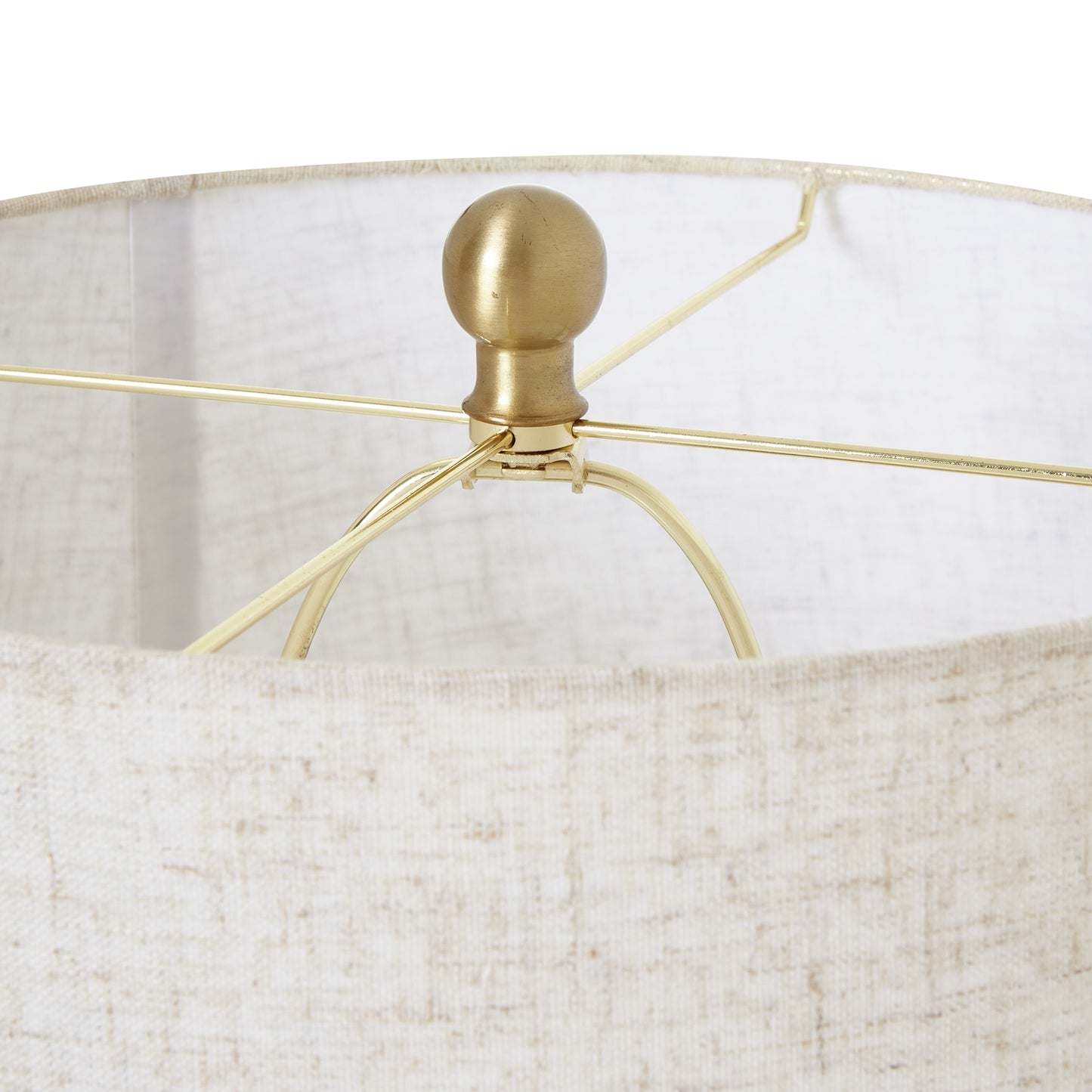 White Wash Bulbous Wicker Table Lamp With Linen Shade - Luxe Home Comforts