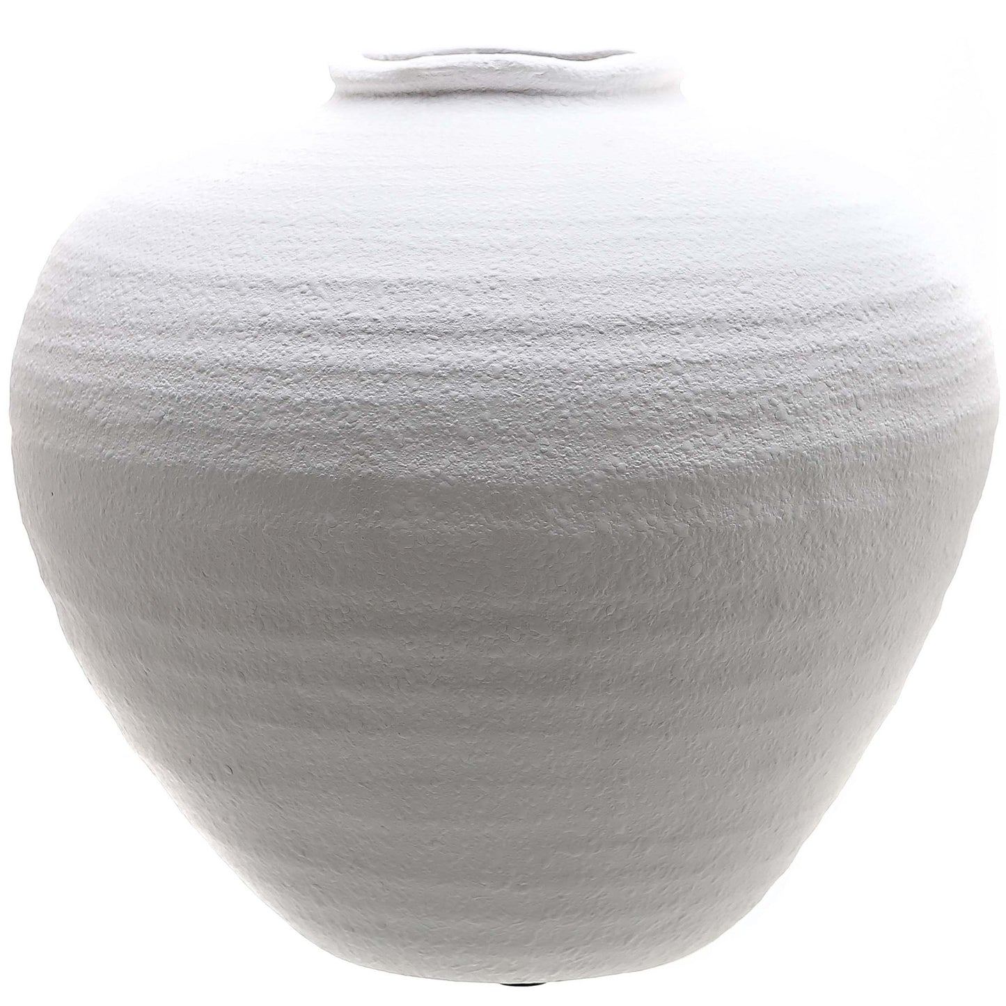 Regola Matt White Ceramic Vase - Luxe Home Comforts