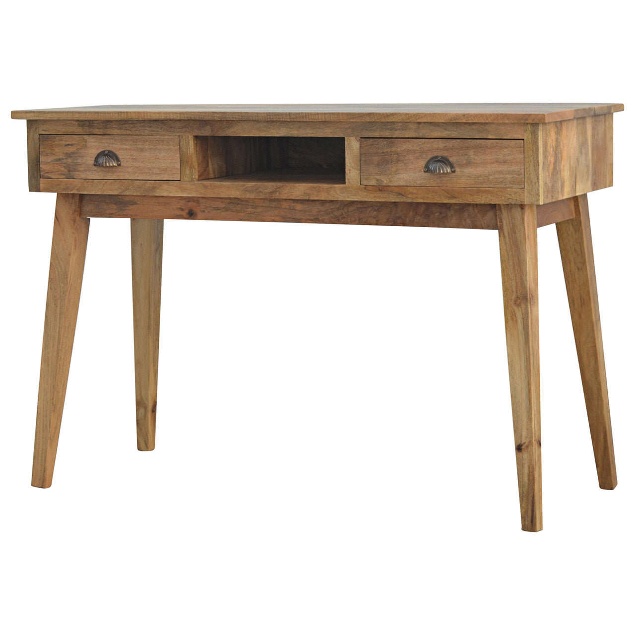 2 Drawer Shell Writing Desk - Luxe Home Comforts