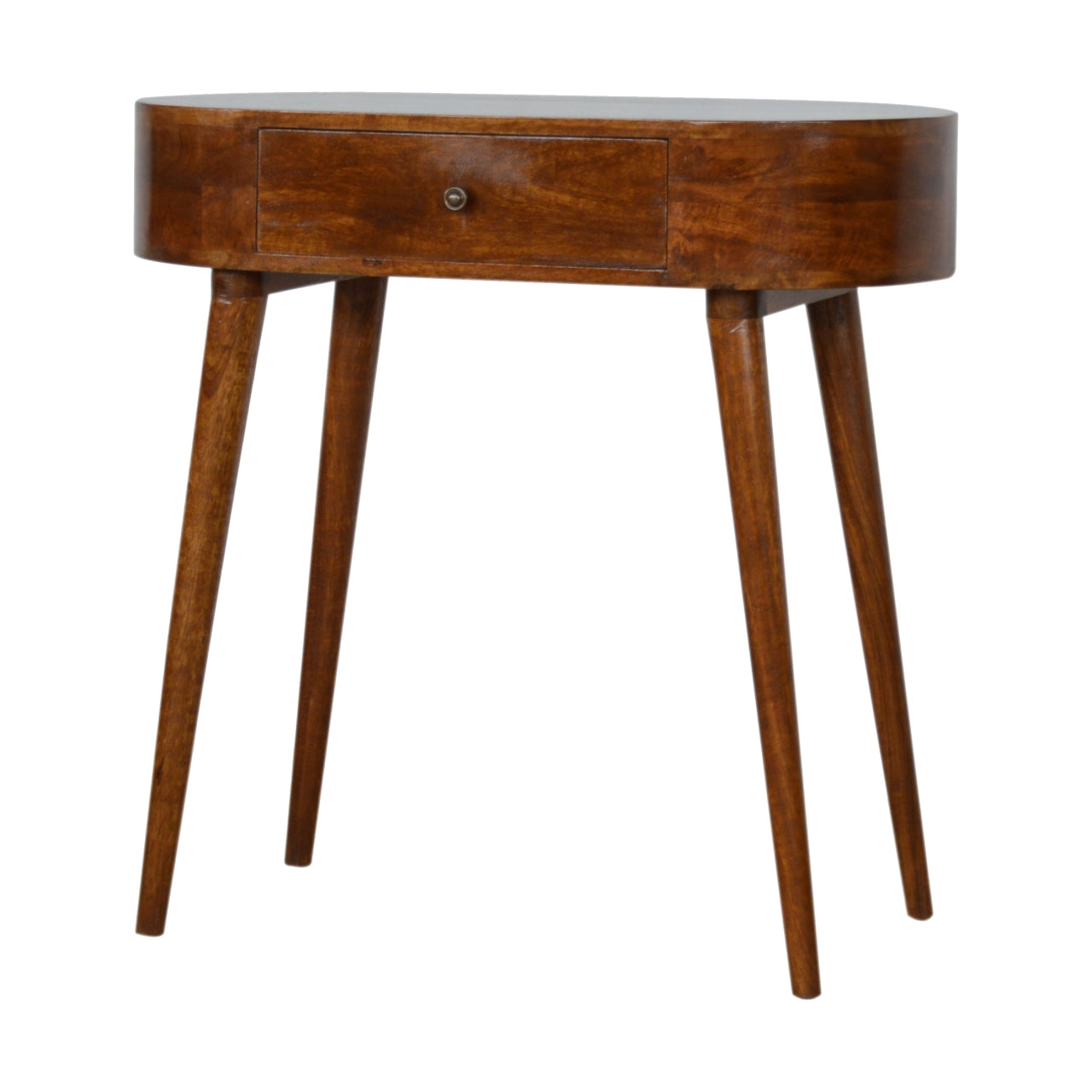 Albion Chestnut Console - Luxe Home Comforts