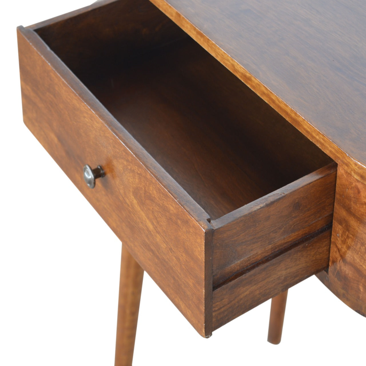 Albion Chestnut Console - Luxe Home Comforts
