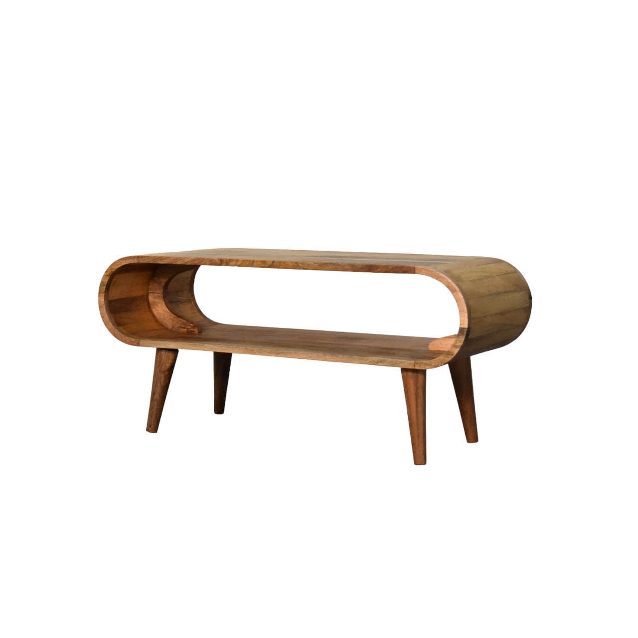 Amaya Nordic Style Oak-ish Coffee Table - Luxe Home Comforts