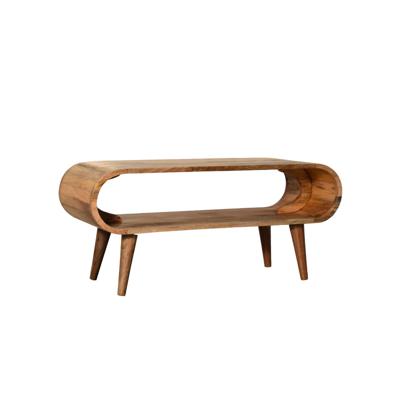 Amaya Nordic Style Oak-ish Coffee Table - Luxe Home Comforts