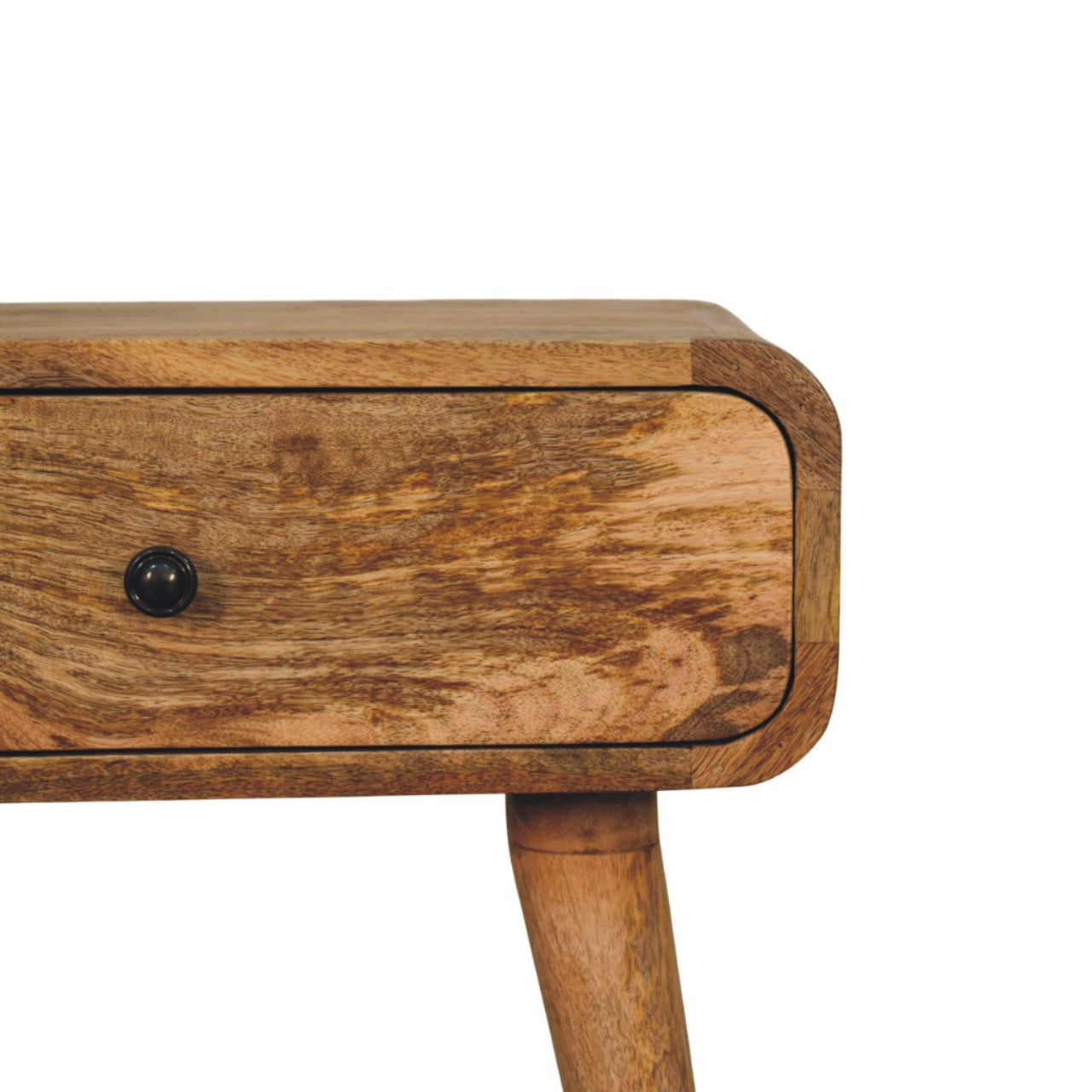 Avora Oak-ish Nightstand with 1 drawer - Luxe Home Comforts