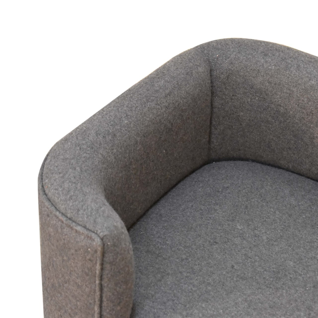 Battleship Tweed Pet Sofa Bed - Luxe Home Comforts