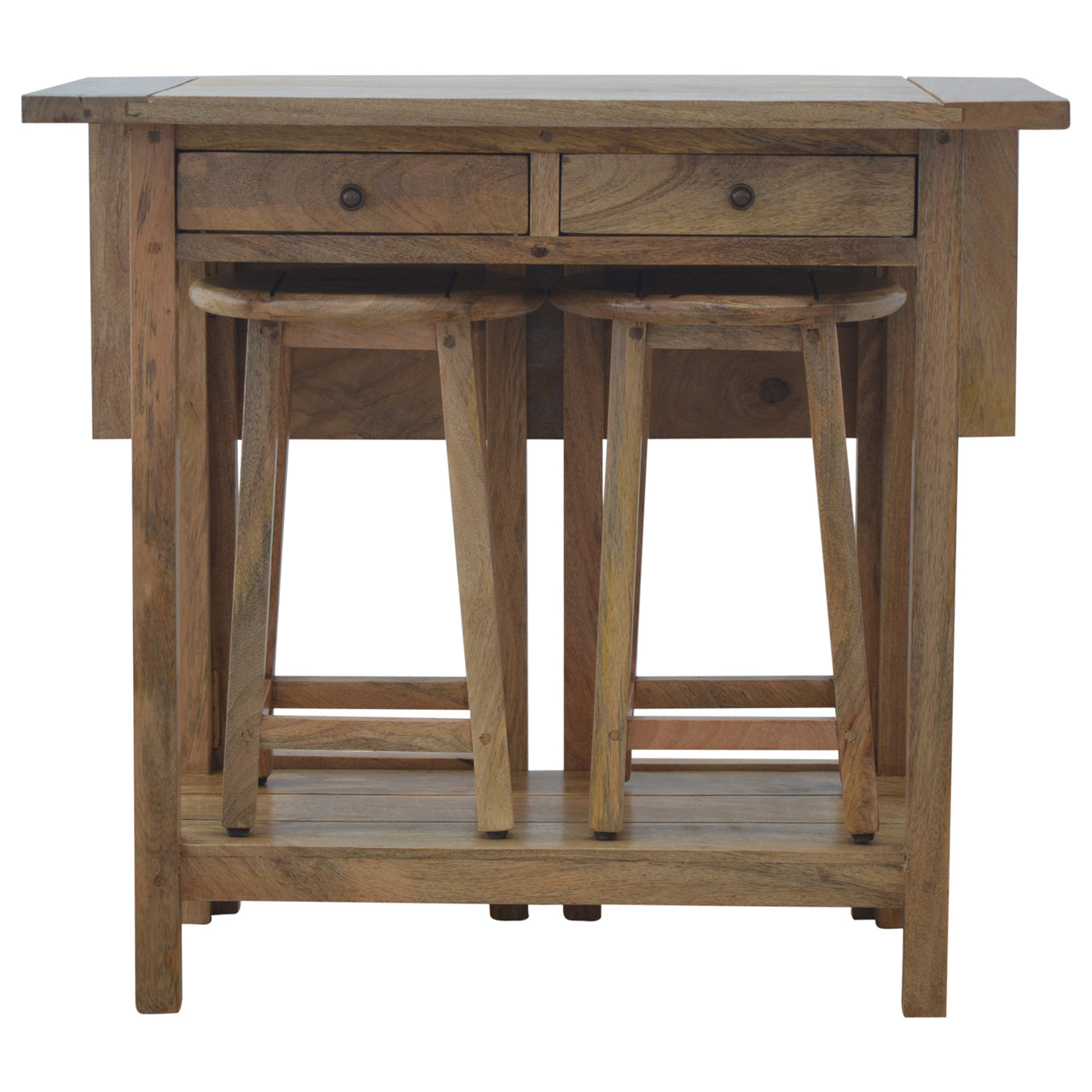 Breakfast Table With 2 Stools - Luxe Home Comforts