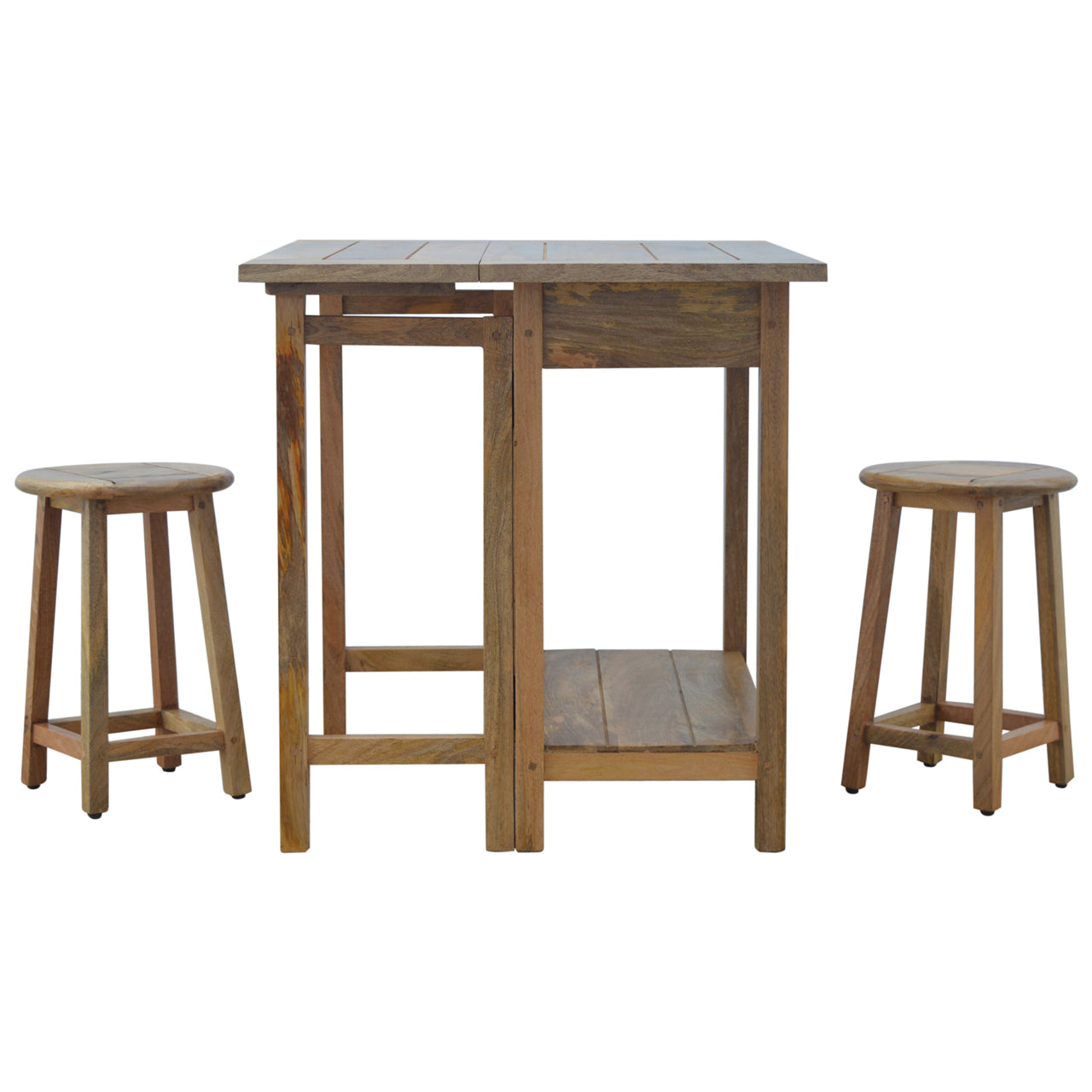 Breakfast Table With 2 Stools - Luxe Home Comforts